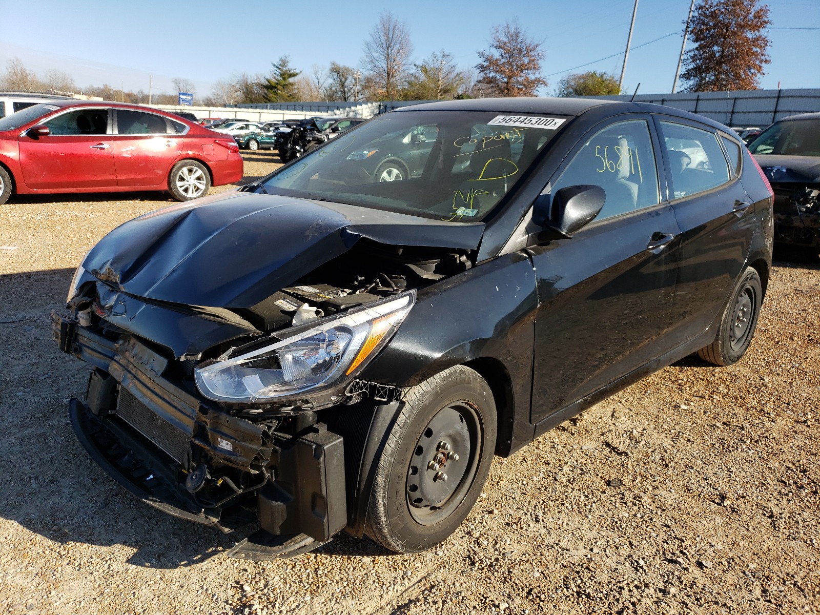 Photo 2 from auction – 2017 HYUNDAI ACCENT SE with VIN KMHCT5AE6HU337879