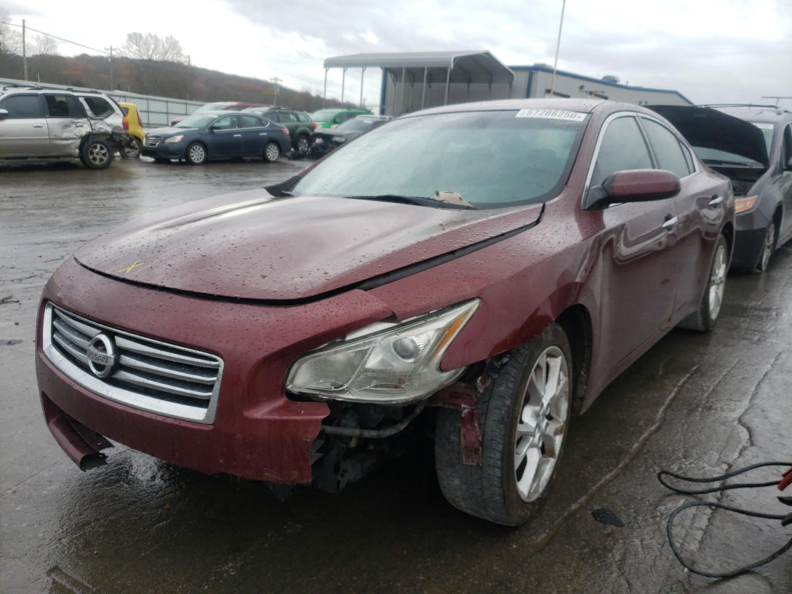 Photo 2 from auction – 2012 NISSAN MAXIMA S with VIN 1N4AA5AP2CC816663