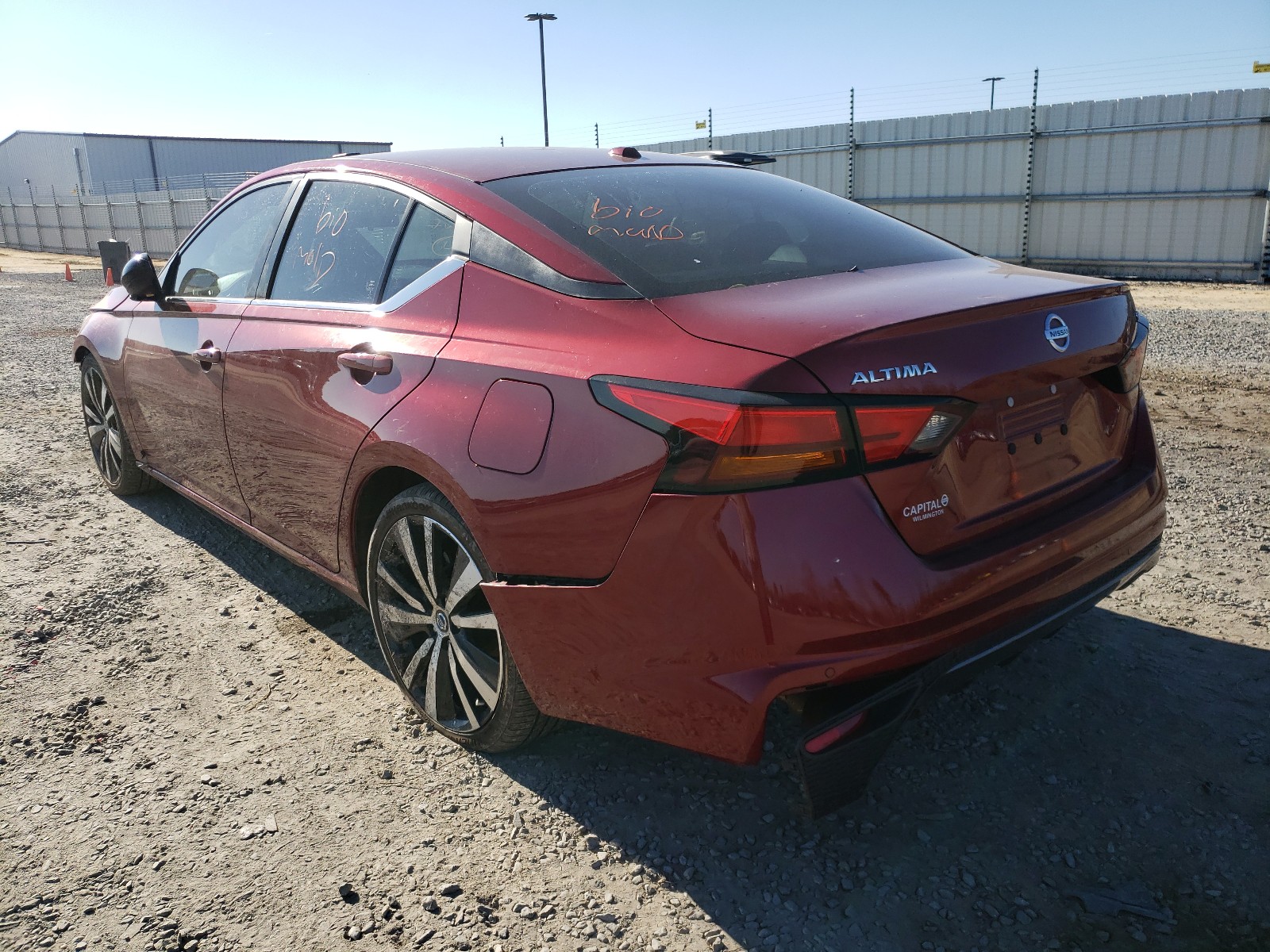 Photo 3 from auction – 2020 NISSAN ALTIMA SR with VIN 1N4BL4CV8LC154494