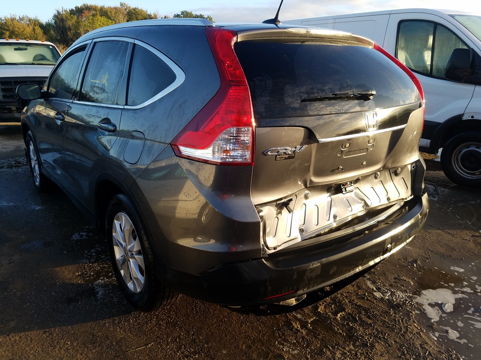 Photo 3 from auction – 2014 HONDA CR-V EXL with VIN 2HKRM3H78EH540382