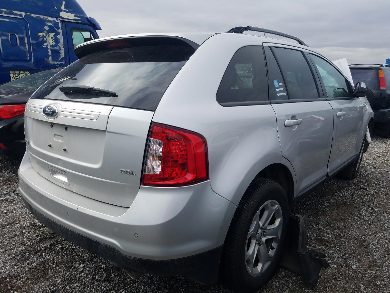 Photo 4 from auction – 2014 FORD EDGE SEL with VIN 2FMDK3JC3EBA15521