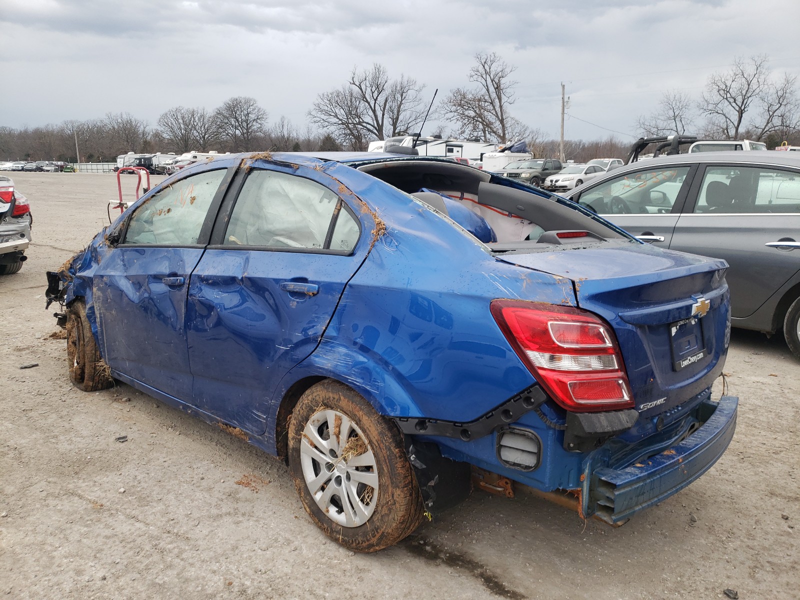Photo 3 from auction – 2020 CHEVROLET SONIC LS with VIN 1G1JB5SB3L4142603