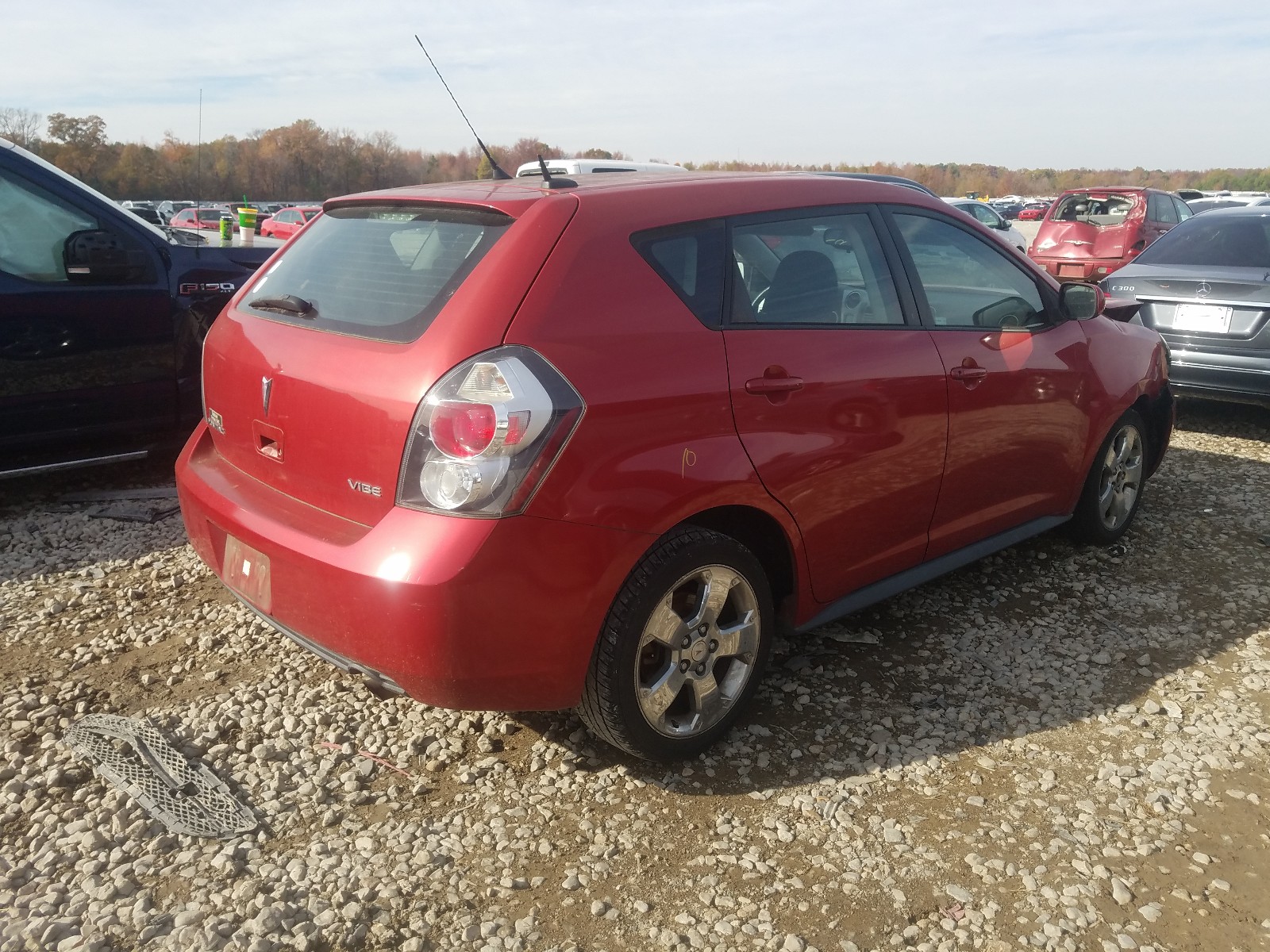 Photo 4 from auction – 2009 PONTIAC VIBE with VIN 5Y2SP67019Z437432