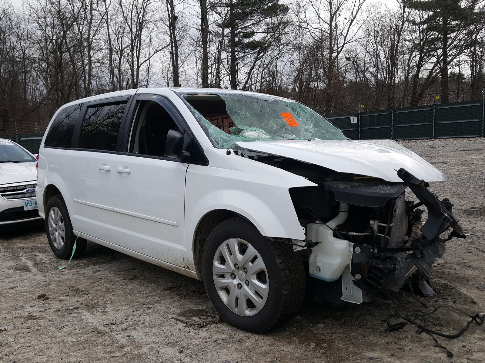 DODGE GRAND CARA 2017 with VIN 2C4RDGBG6HR818848 - Photo from auction