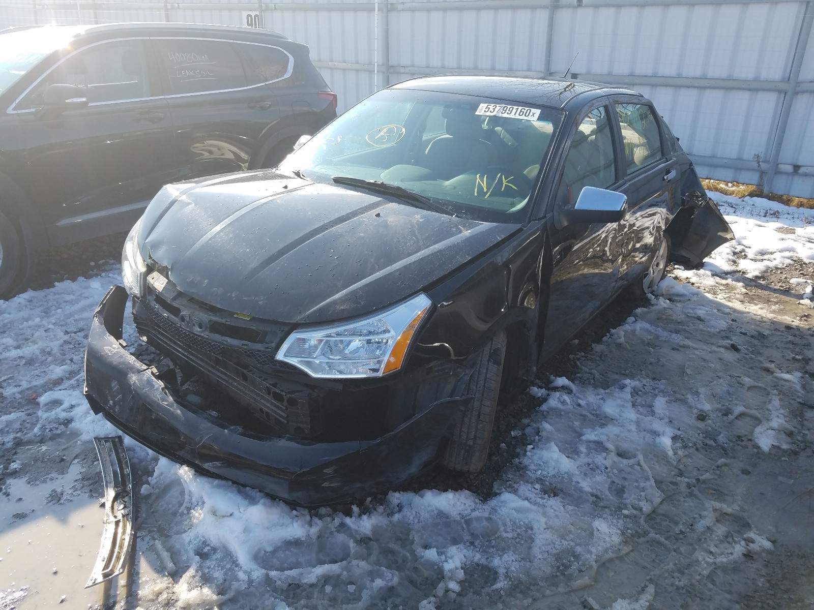 Photo 2 from auction – 2008 FORD FOCUS S/SE with VIN 1FAHP34N08W119221