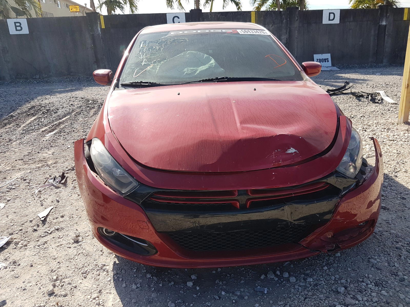 Photo 9 from auction – 2013 DODGE DART SXT with VIN 1C3CDFBH8DD698867