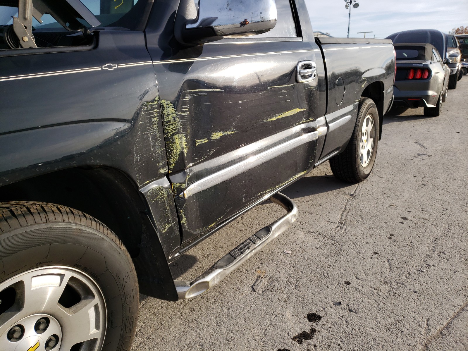 Photo 9 from auction – 2007 CHEVROLET SILVERADO with VIN 1GCEC14X97Z142847