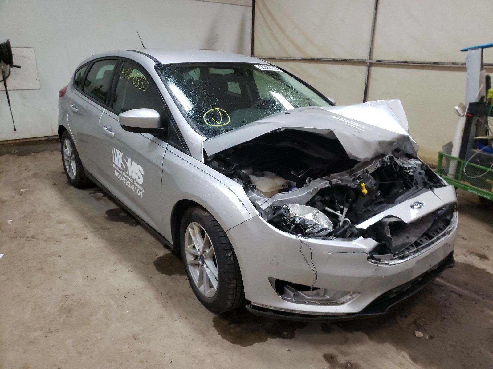 Photo 1 from auction – 2018 FORD FOCUS SE with VIN 1FADP3K24JL235603