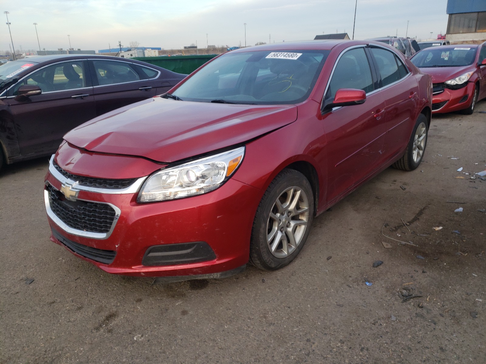 Photo 2 from auction – 2014 CHEVROLET MALIBU 1LT with VIN 1G11C5SL2EF177694