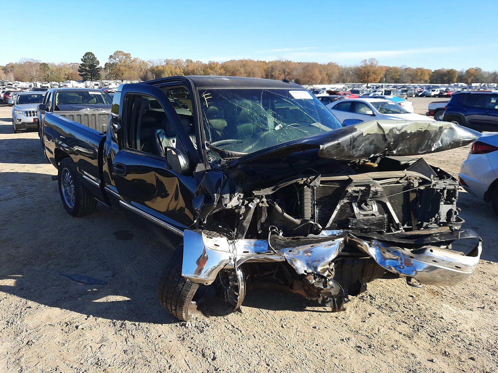 CHEVROLET SILVERADO 2002 with VIN 2GTEC19T221393006 - Photo from auction