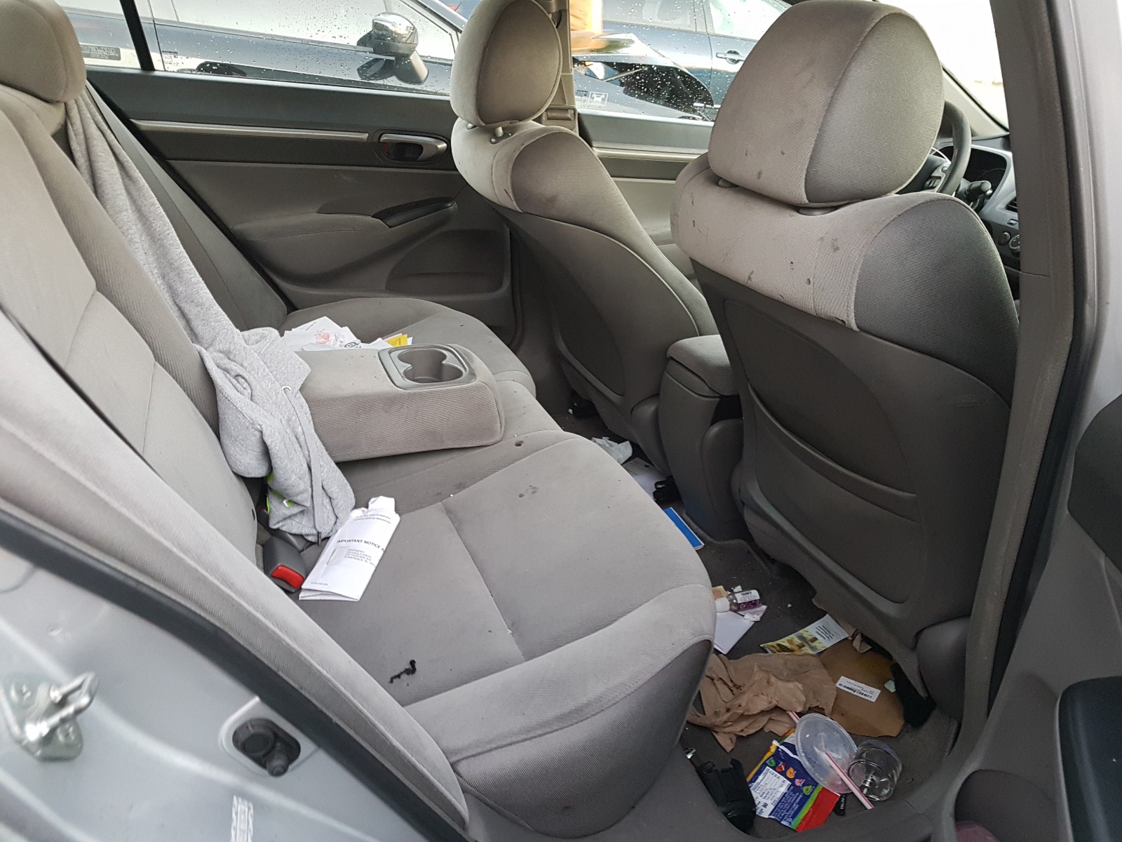Photo 6 from auction – 2008 HONDA CIVIC EX with VIN 1HGFA16818L106740