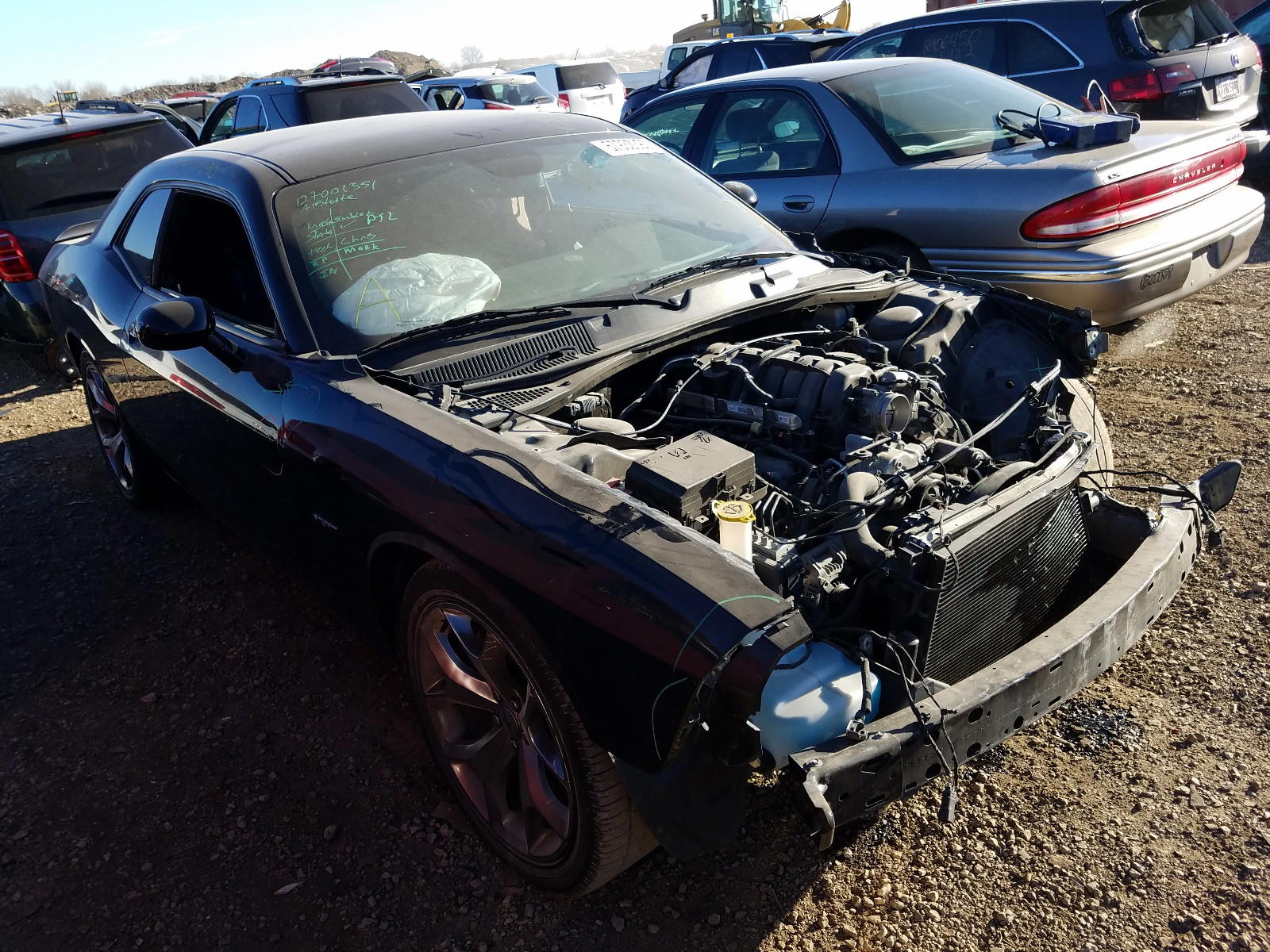 DODGE CHALLENGER 2017 with VIN 2C3CDZBTXHH558804 - Photo from auction