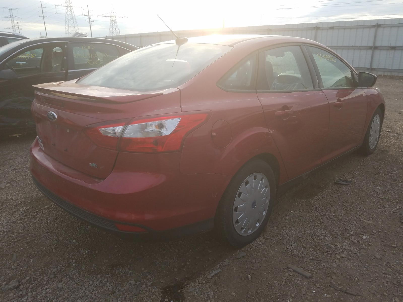Photo 4 from auction – 2012 FORD FOCUS SE with VIN 1FAHP3F26CL214377