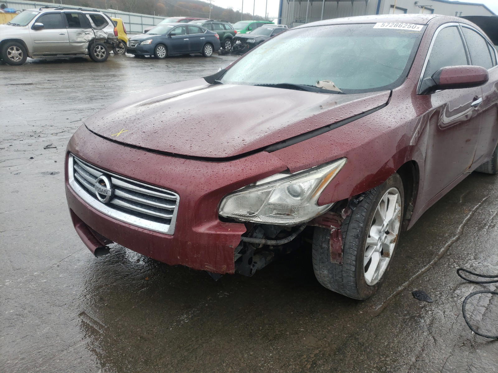 Photo 9 from auction – 2012 NISSAN MAXIMA S with VIN 1N4AA5AP2CC816663