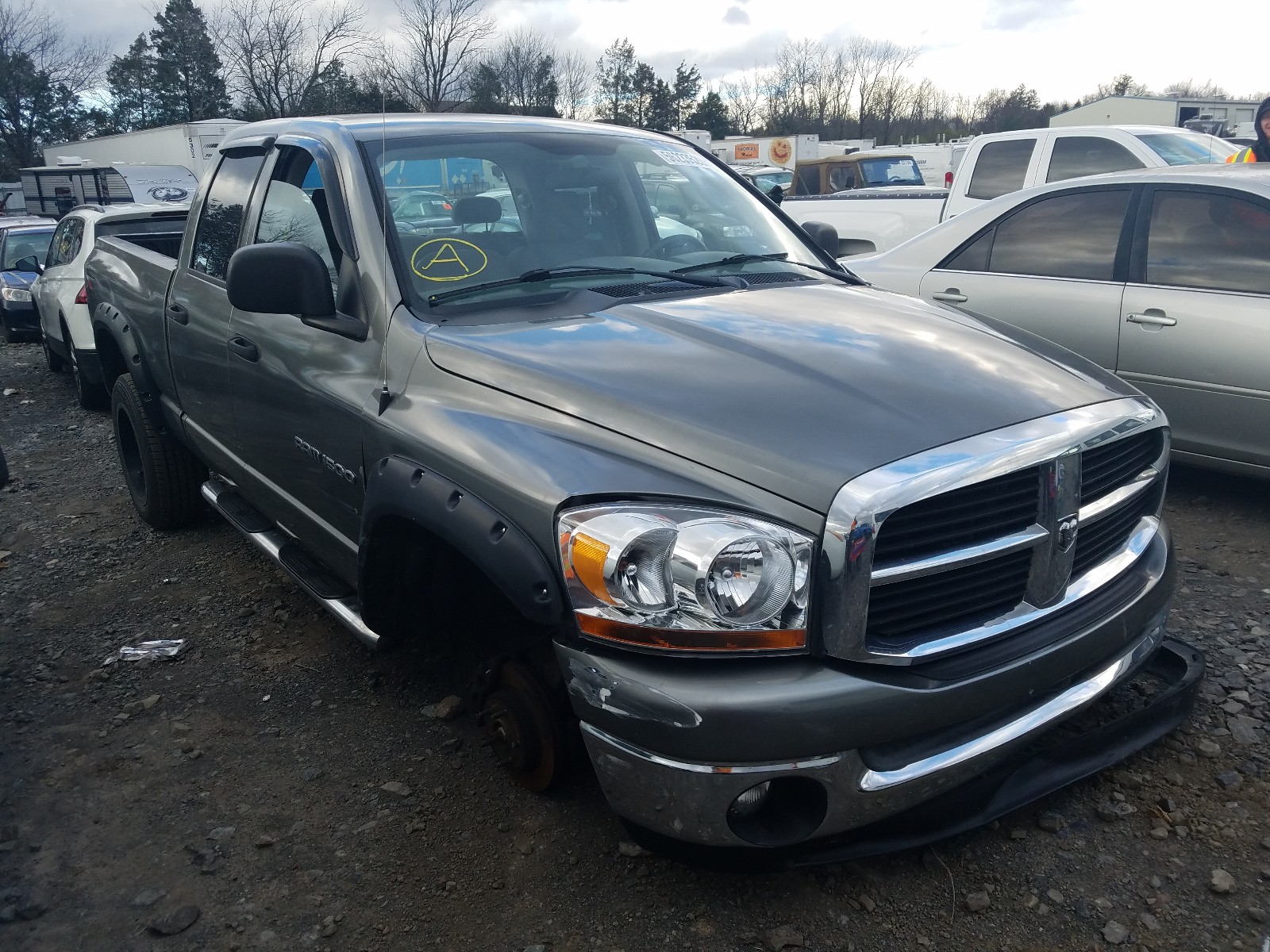 DODGE RAM 1500 S 2006 with VIN 1D7HU18246S696321 - Photo from auction