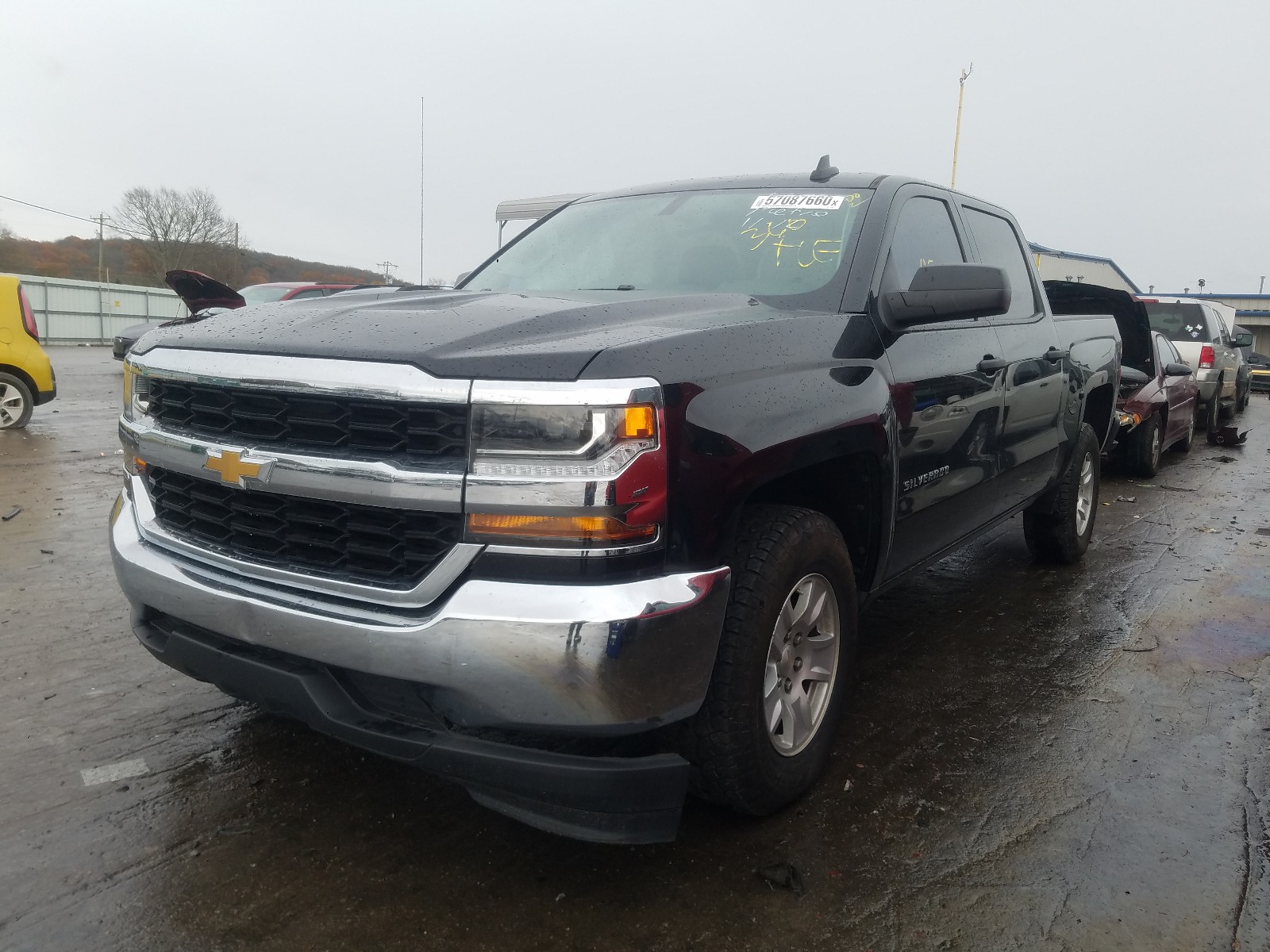 Photo 2 from auction – 2018 CHEVROLET SILVERADO with VIN 3GCPCNEH8JG176079