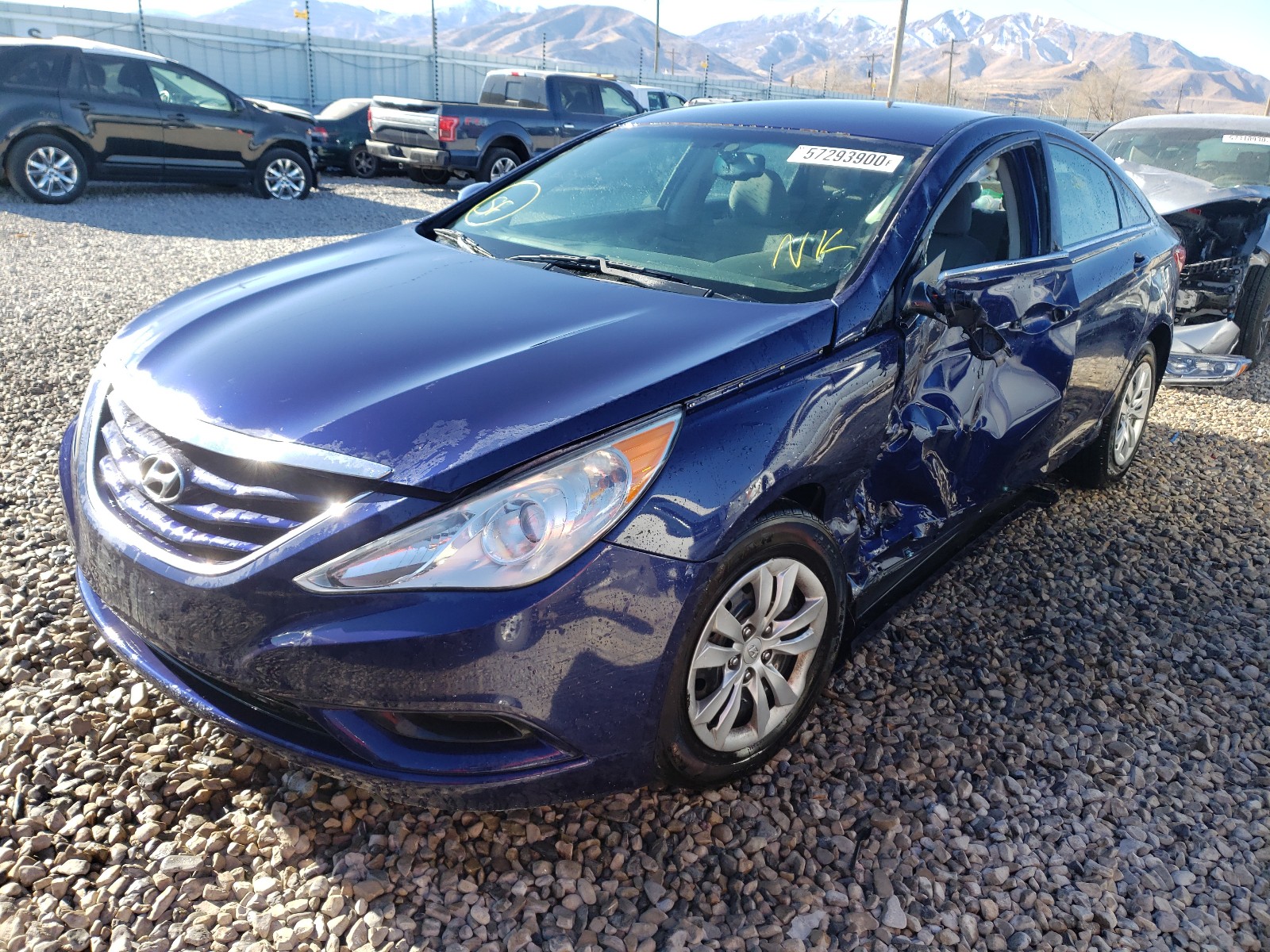 Photo 2 from auction – 2012 HYUNDAI SONATA GLS with VIN 5NPEB4AC6CH326053
