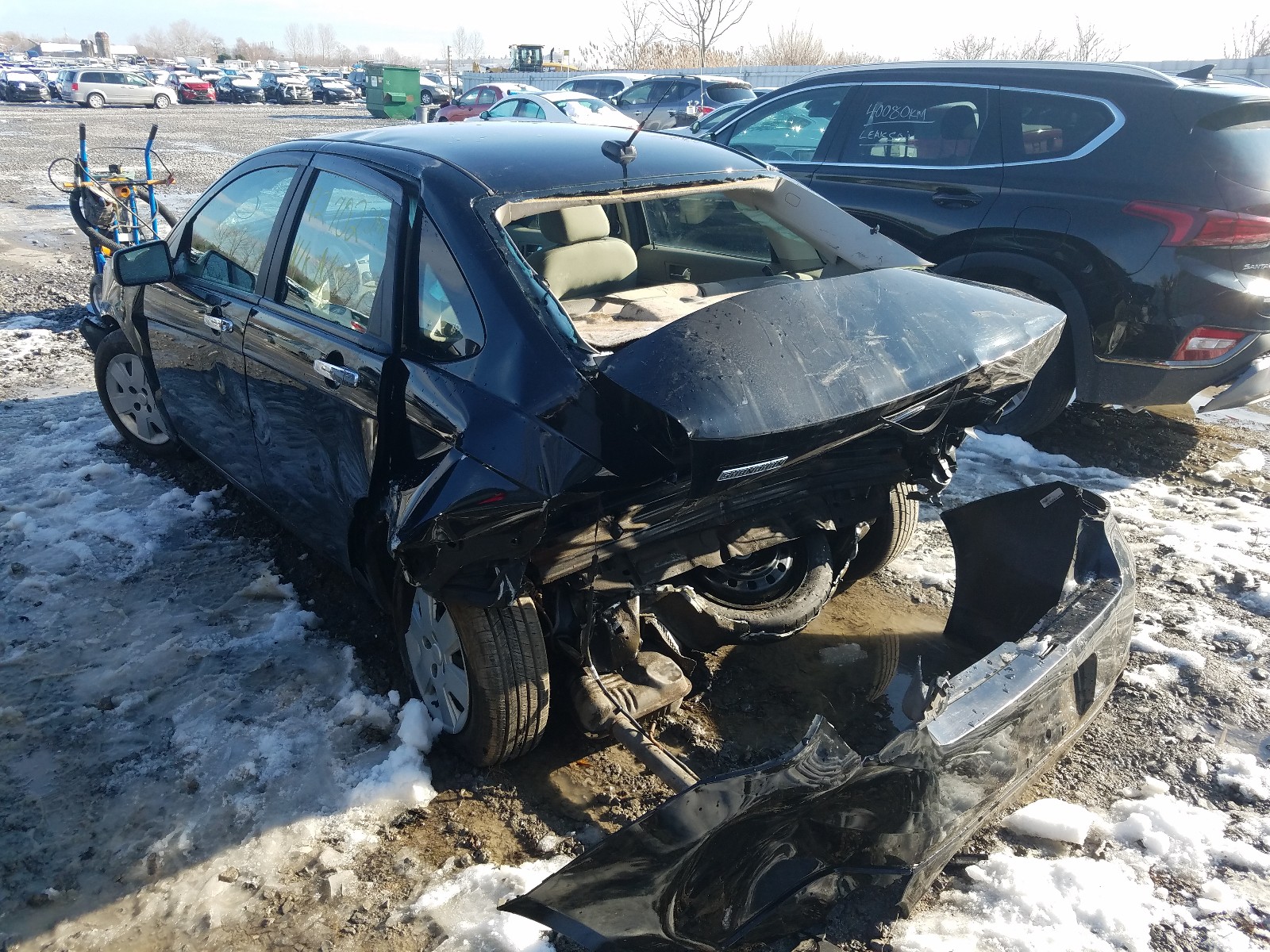 Photo 3 from auction – 2008 FORD FOCUS S/SE with VIN 1FAHP34N08W119221