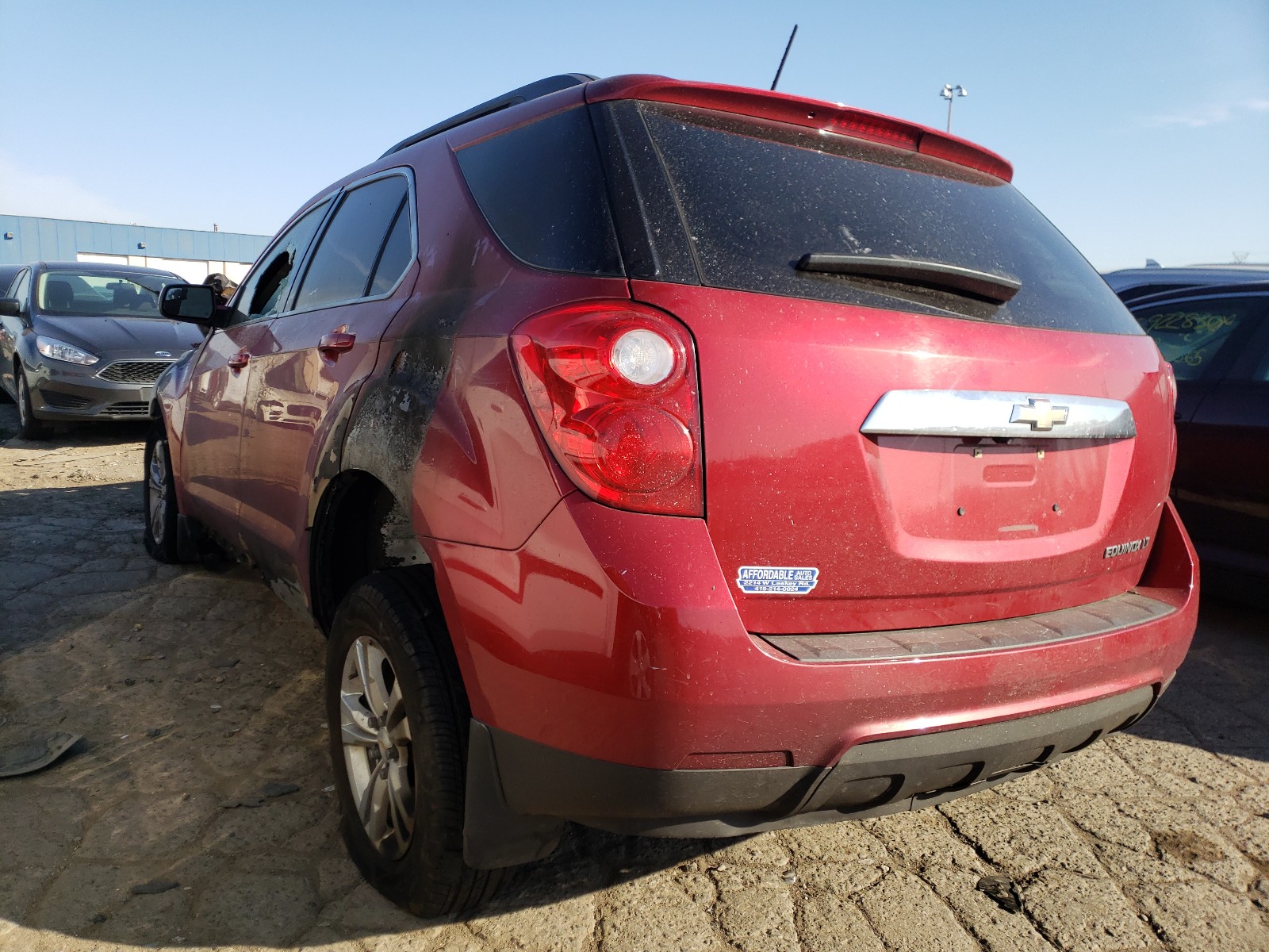 Photo 3 from auction – 2013 CHEVROLET EQUINOX LT with VIN 2GNALDEK1D1259370