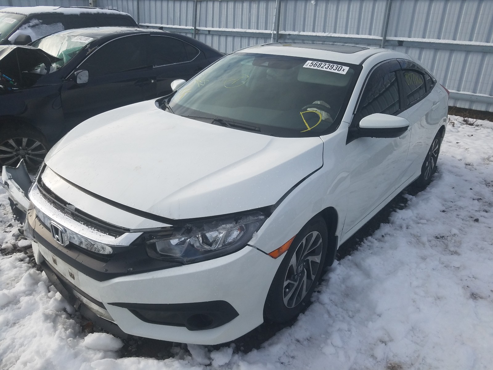 Zdjęcie 2 z aukcji – 2017 HONDA CIVIC EX z VIN 2HGFC2F8XHH003149