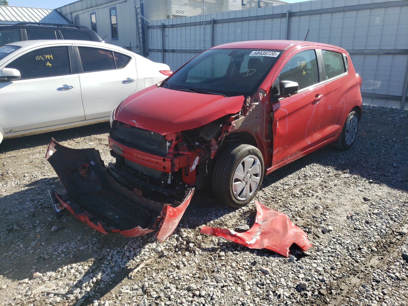Photo 2 from auction – 2018 CHEVROLET SPARK LS with VIN KL8CB6SA7JC432965