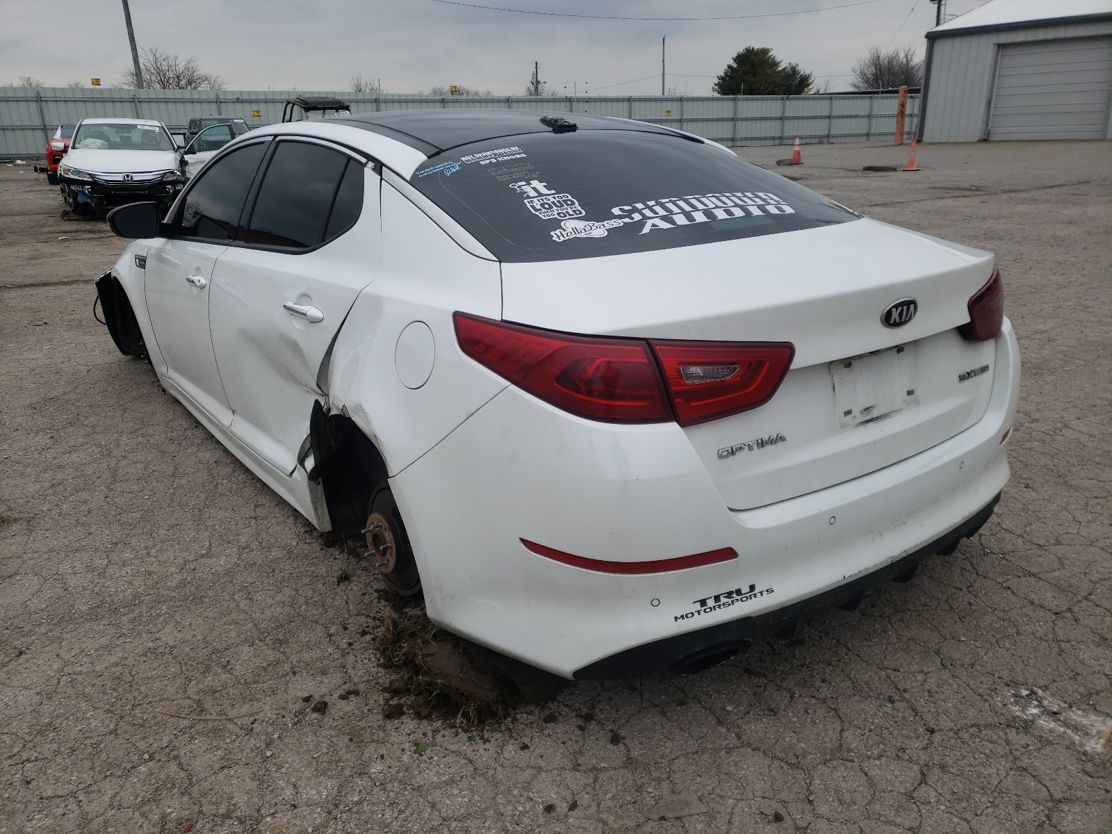 Photo 3 from auction – 2014 KIA OPTIMA SX with VIN 5XXGR4A61EG269113