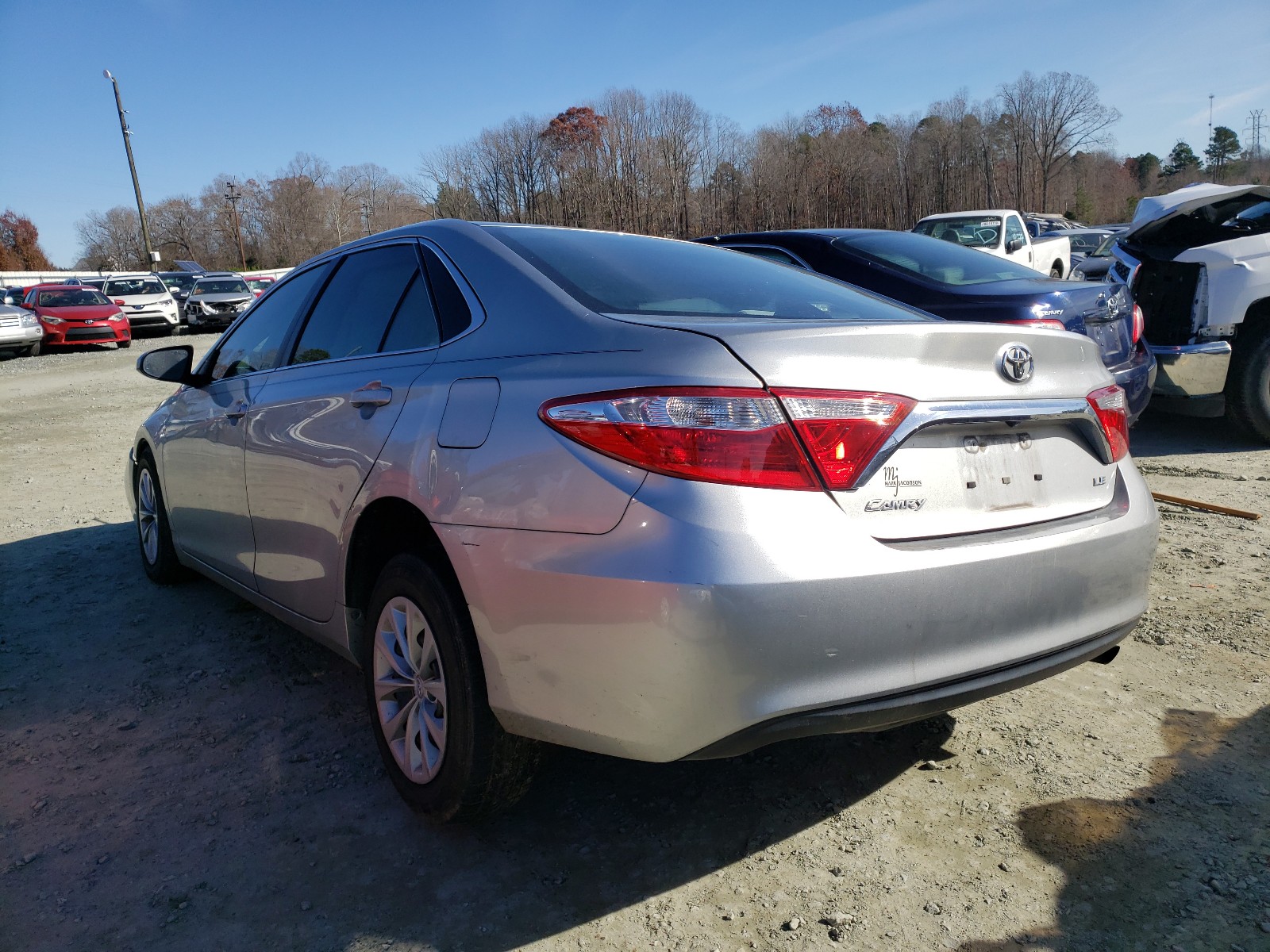 Photo 3 from auction – 2016 TOYOTA CAMRY LE with VIN 4T4BF1FK9GR567026