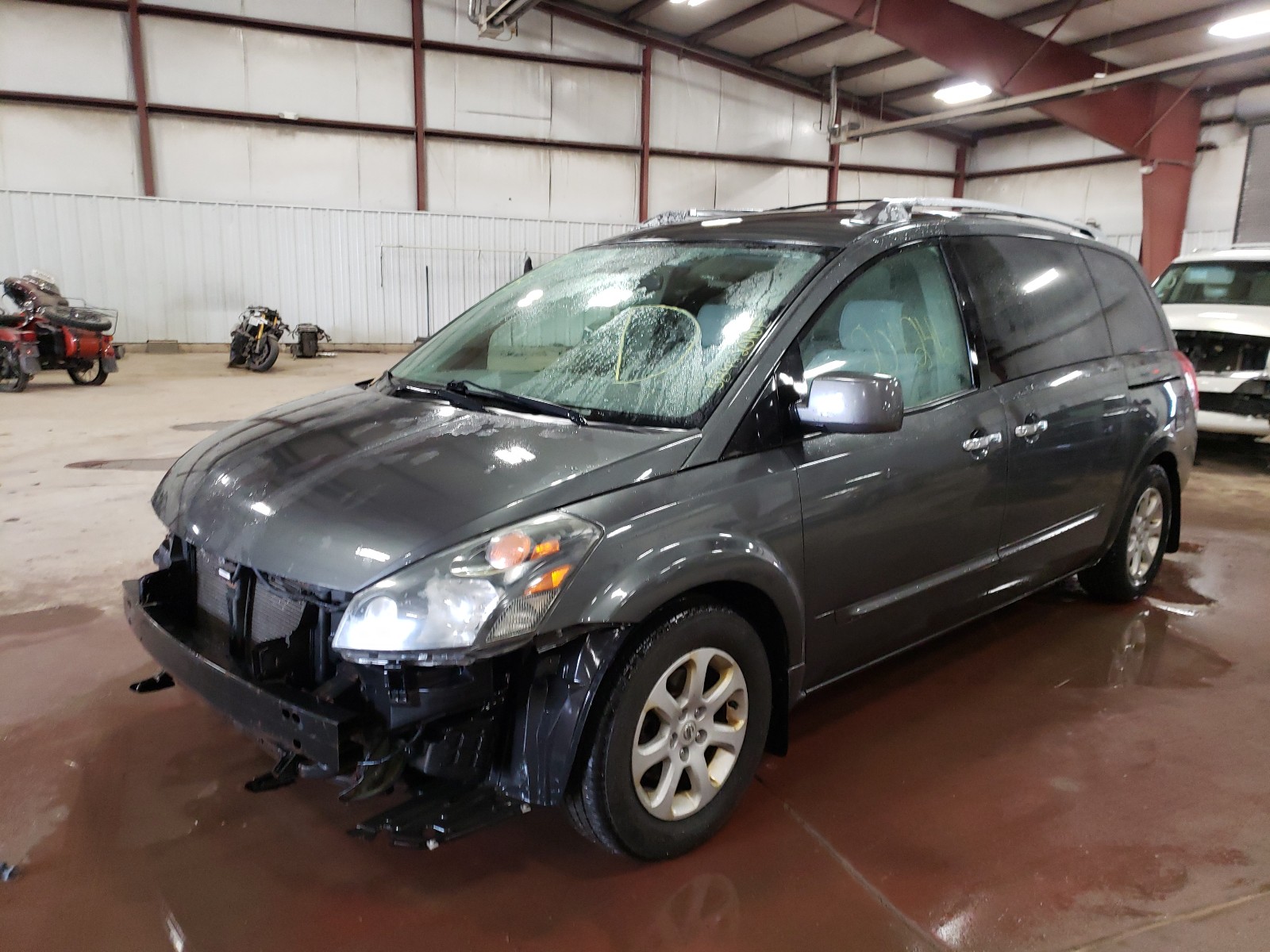 Photo 2 from auction – 2008 NISSAN QUEST S with VIN 5N1BV28U78N111345