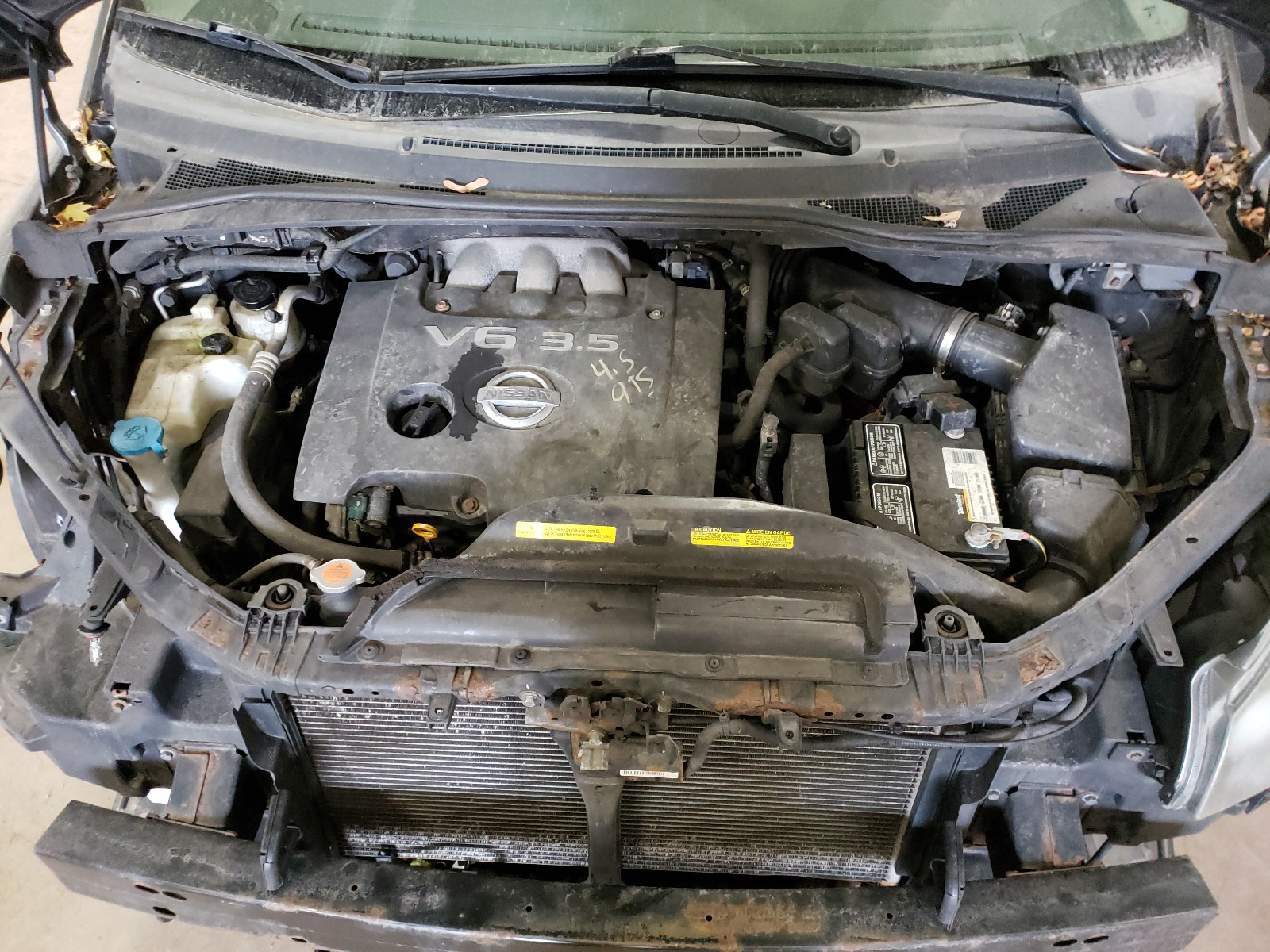 Photo 7 from auction – 2008 NISSAN QUEST S with VIN 5N1BV28U78N111345