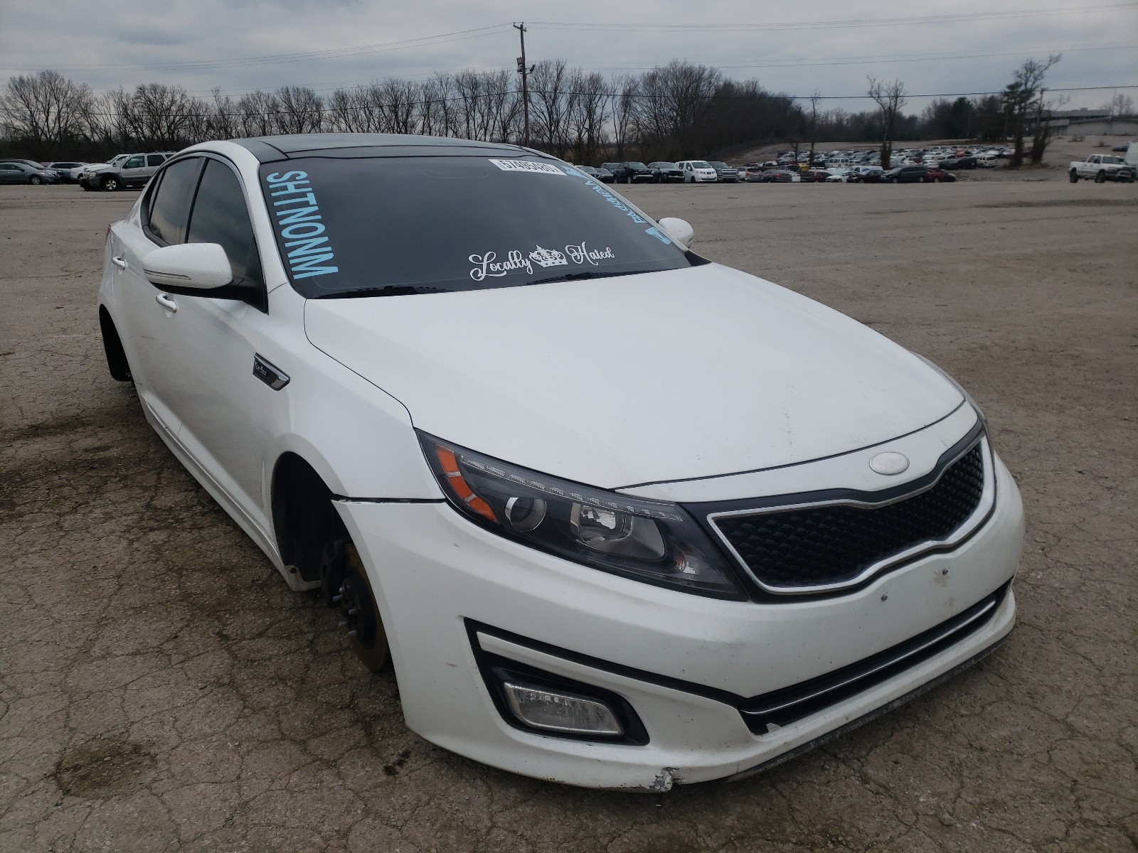 Photo 1 from auction – 2014 KIA OPTIMA SX with VIN 5XXGR4A61EG269113