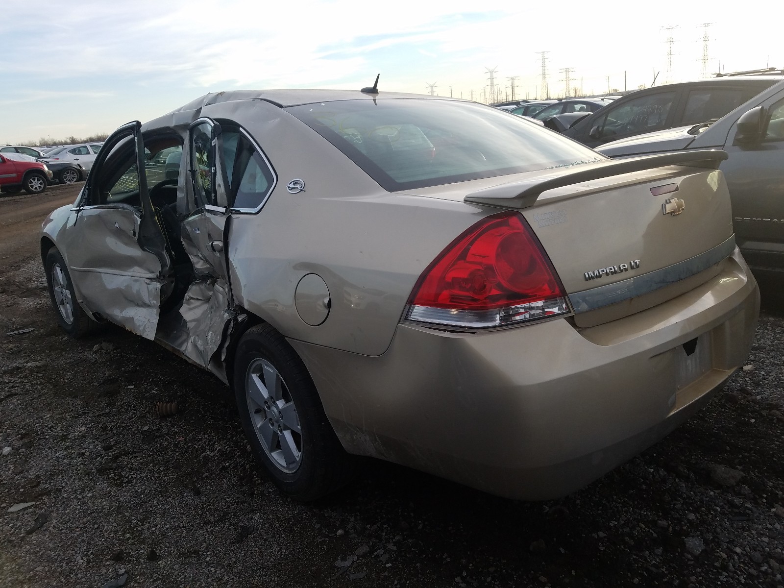 Photo 3 from auction – 2008 CHEVROLET IMPALA LT with VIN 2G1WT58N181374981