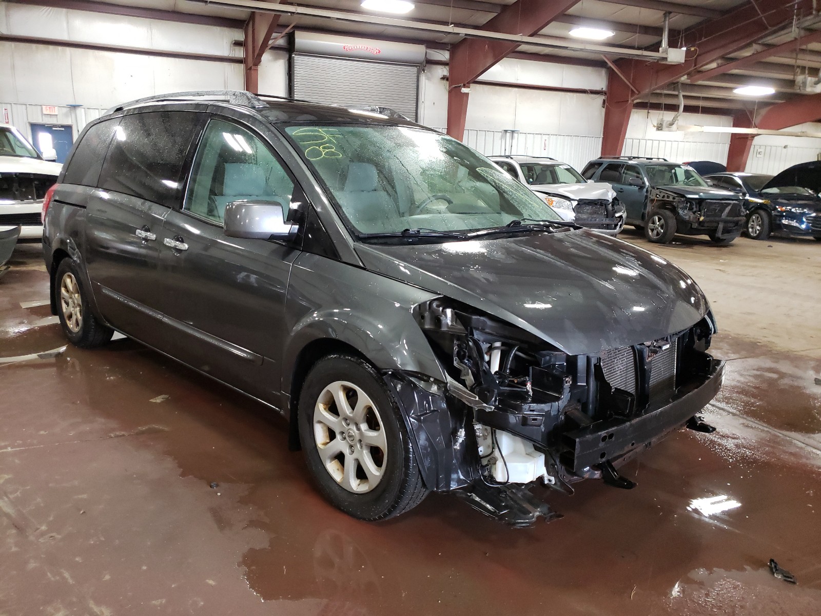 Photo 1 from auction – 2008 NISSAN QUEST S with VIN 5N1BV28U78N111345