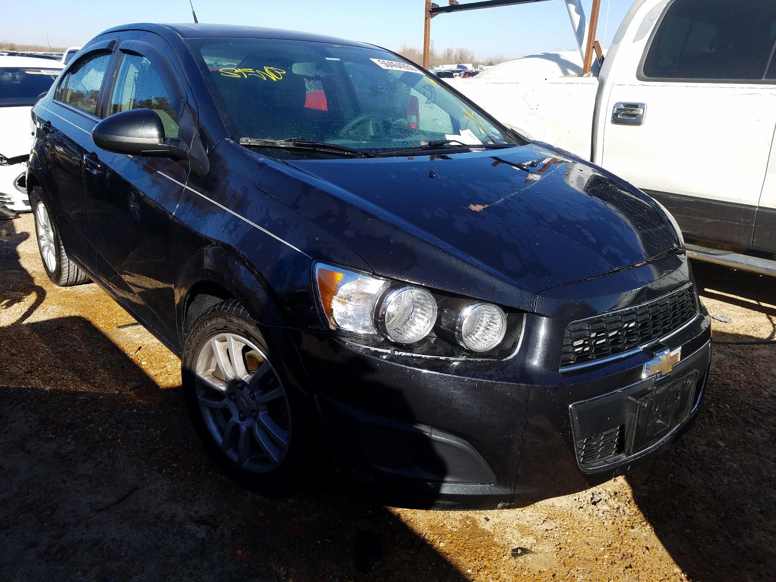CHEVROLET SONIC LT 2014 with VIN 1G1JC5SH7E4237976 - Photo from auction