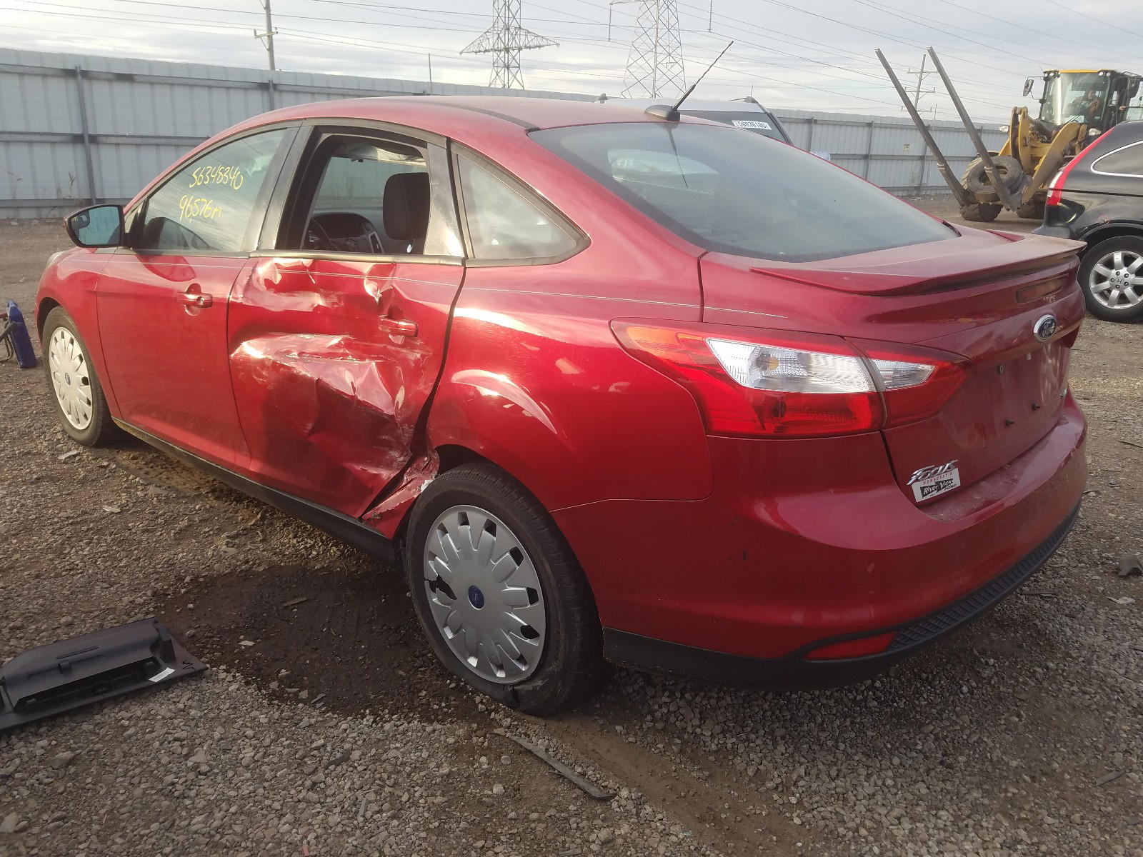 Photo 3 from auction – 2012 FORD FOCUS SE with VIN 1FAHP3F26CL214377