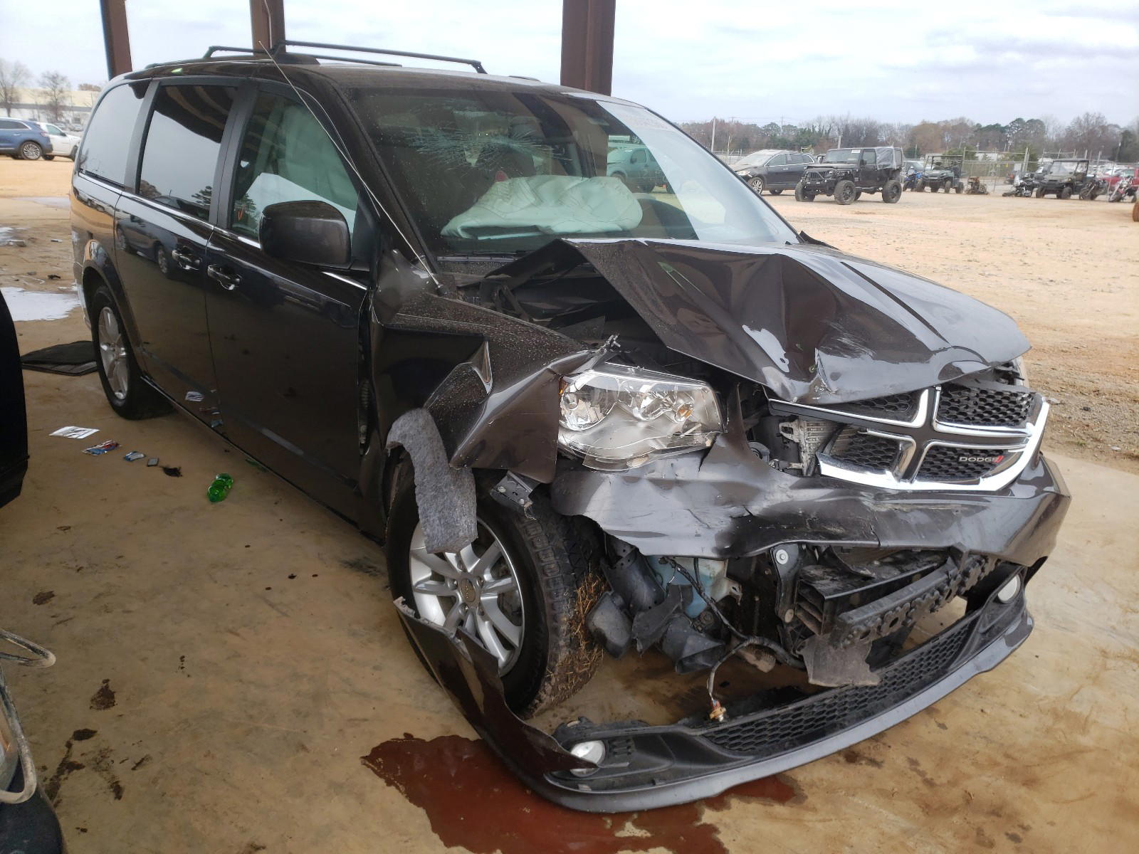 DODGE GRAND CARA 2019 with VIN 2C4RDGCG7KR514336 - Photo from auction