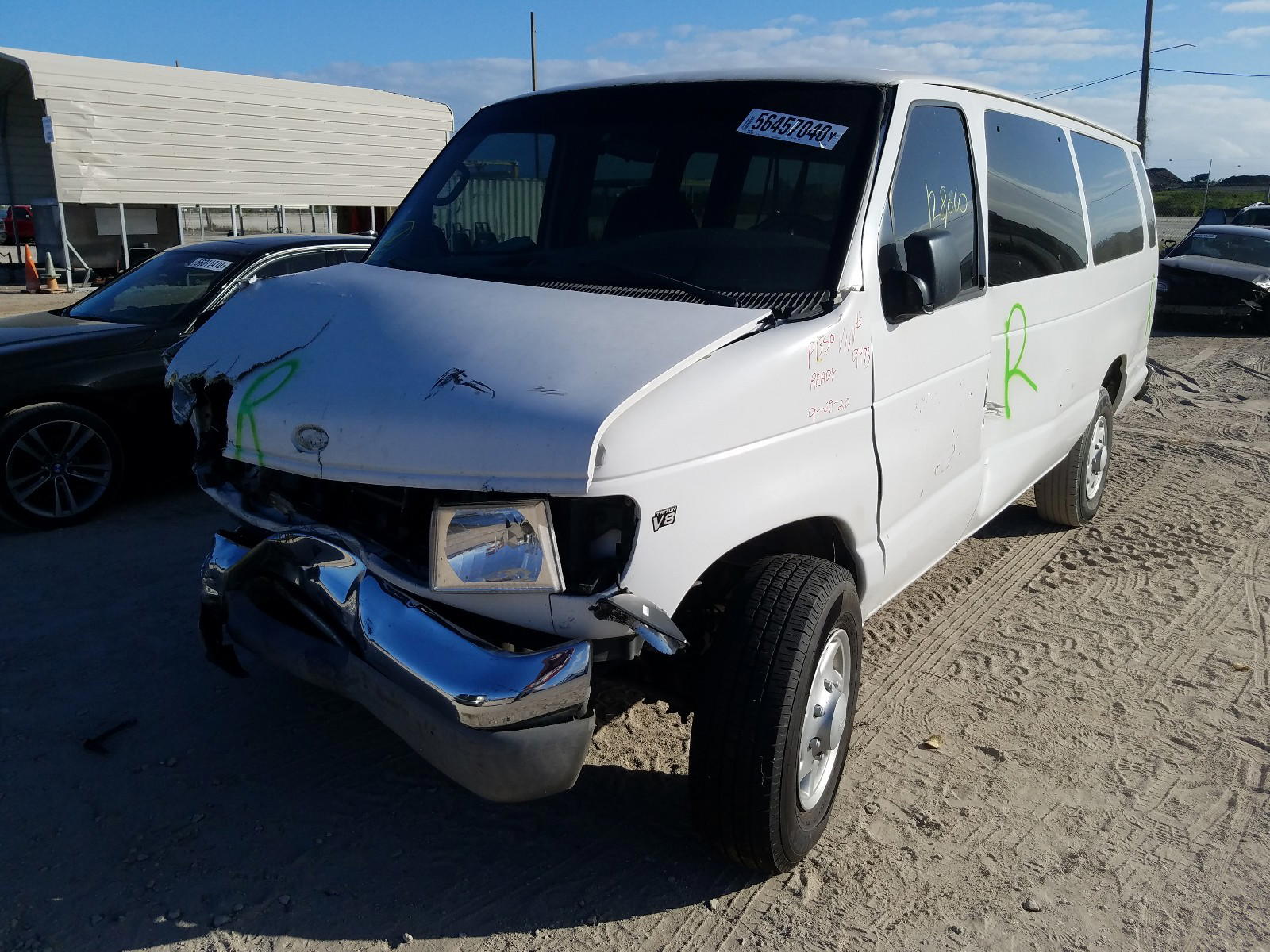 Photo 2 from auction – 2002 FORD ECONOLINE with VIN 1FBSS31L32HB19473