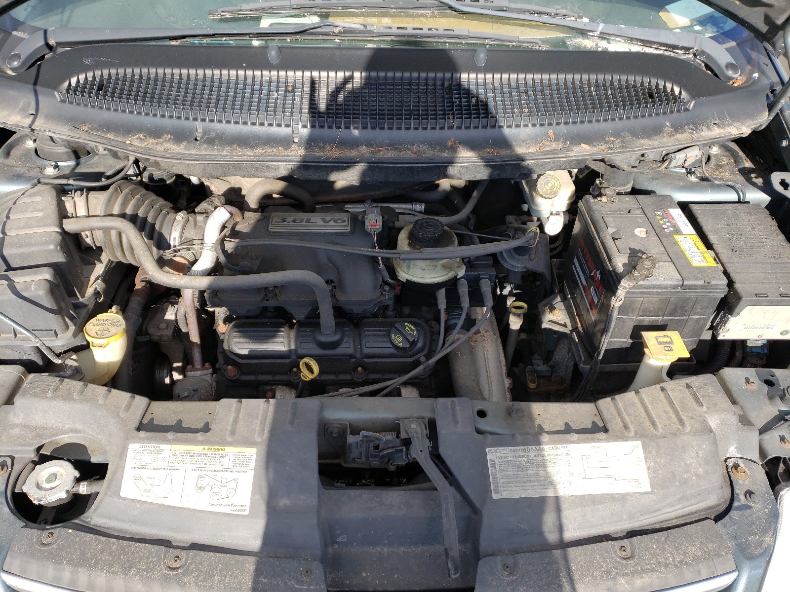Photo 7 from auction – 2007 CHRYSLER TOWN AND C with VIN 2A4GP54L17R187528