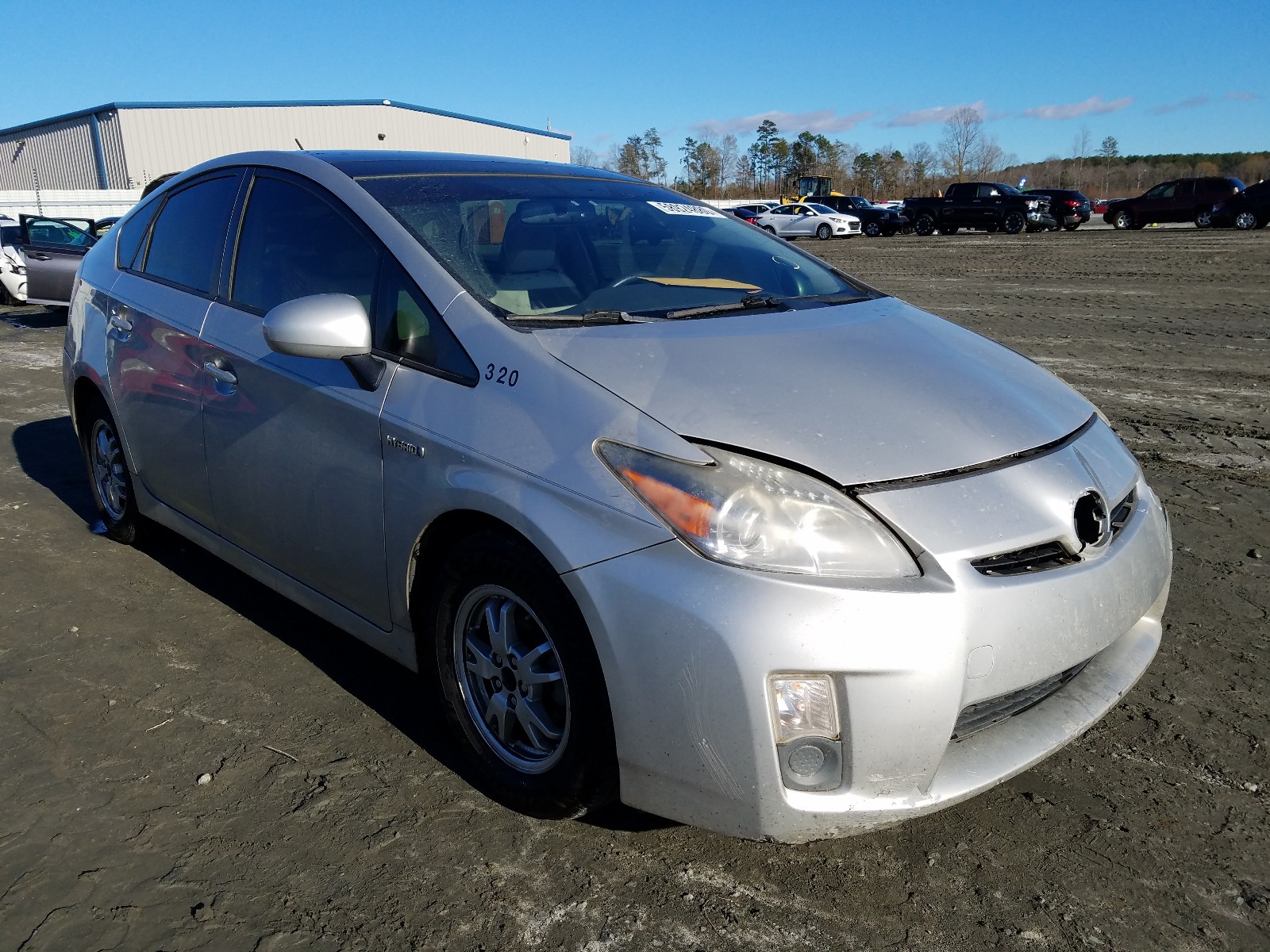 TOYOTA PRIUS 2010 with VIN JTDKN3DU9A0019298 - Photo from auction