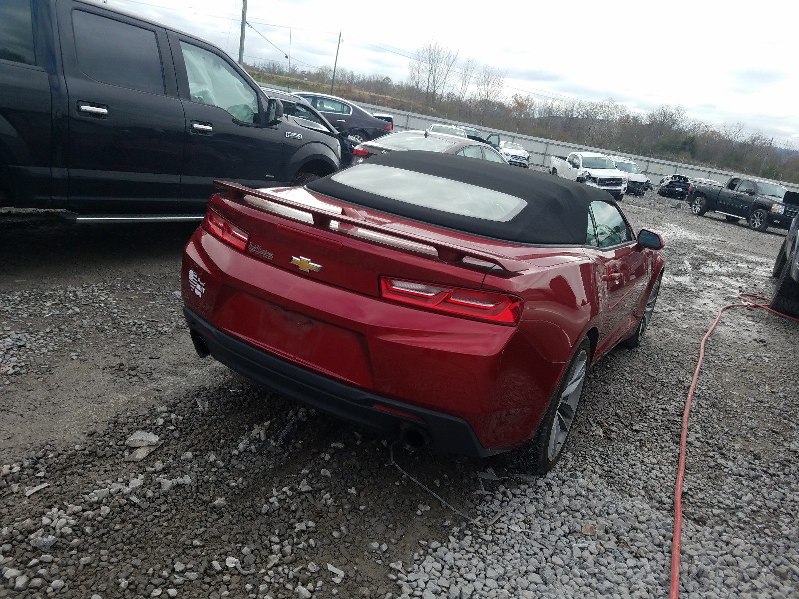 Photo 4 from auction – 2017 CHEVROLET CAMARO LT with VIN 1G1FB3DX7H0210953
