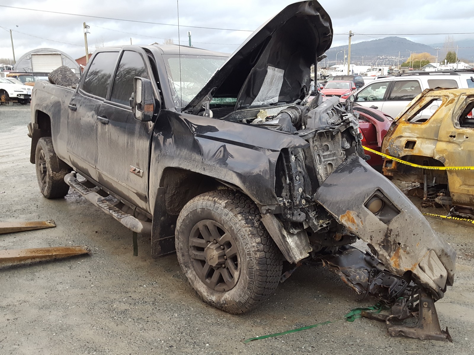 Photo 1 from auction – 2017 CHEVROLET SILVERADO with VIN 1GC1KWEY4HF224994