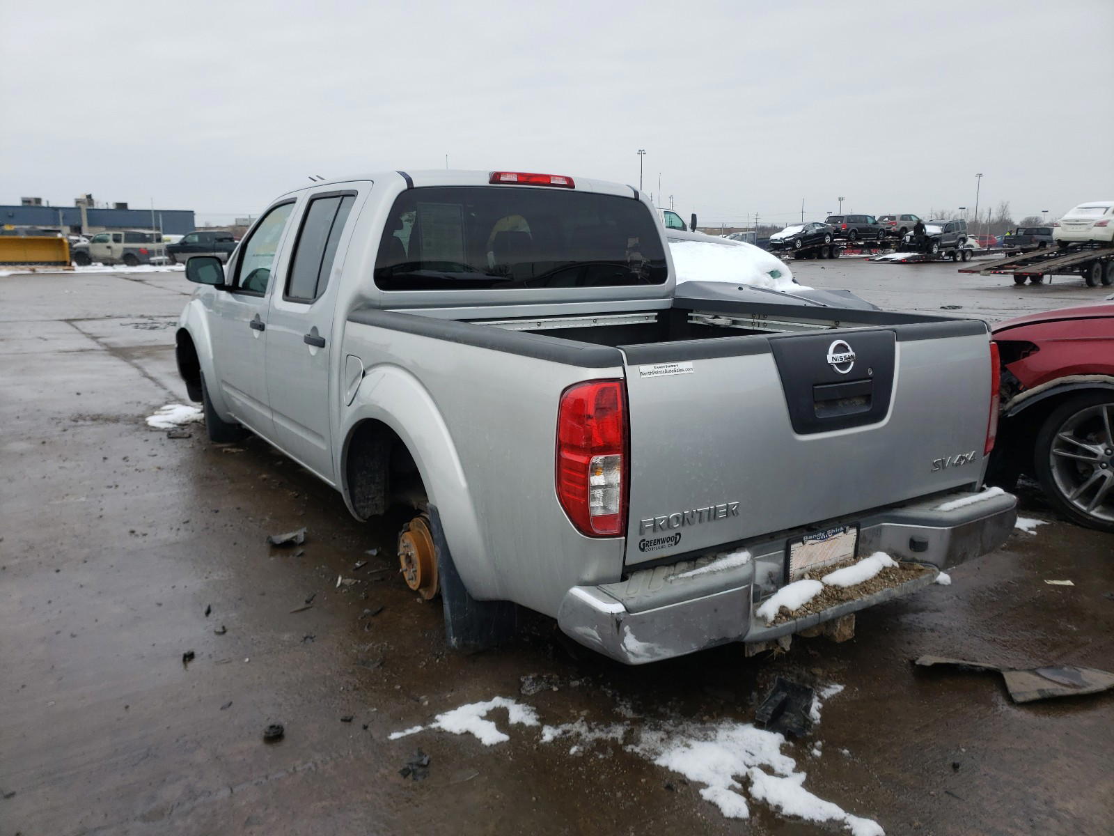Photo 3 from auction – 2011 NISSAN FRONTIER S with VIN 1N6AD0EV3BC437843