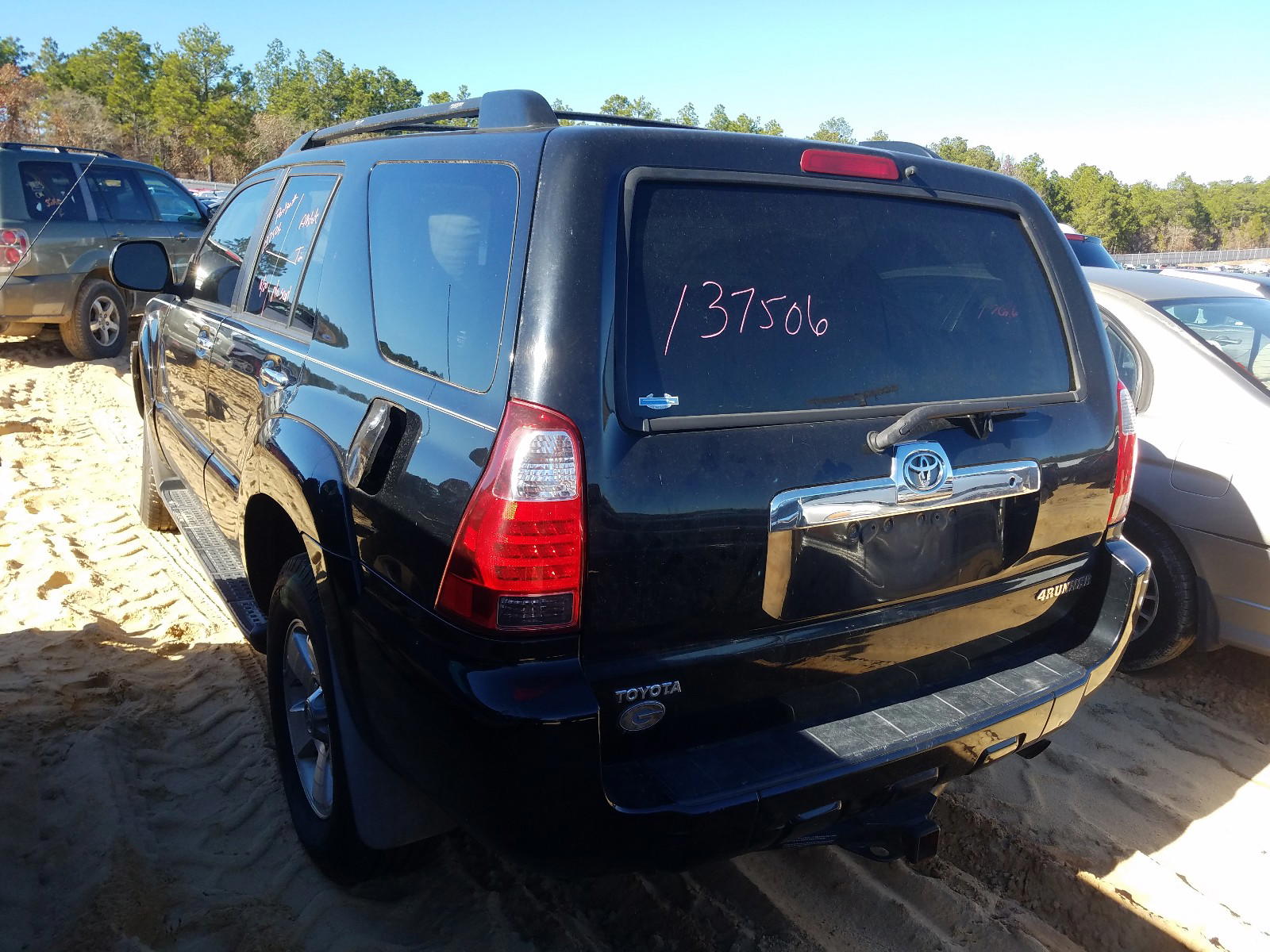 Photo 3 from auction – 2008 TOYOTA 4RUNNER SR with VIN JTEZU14R48K008284