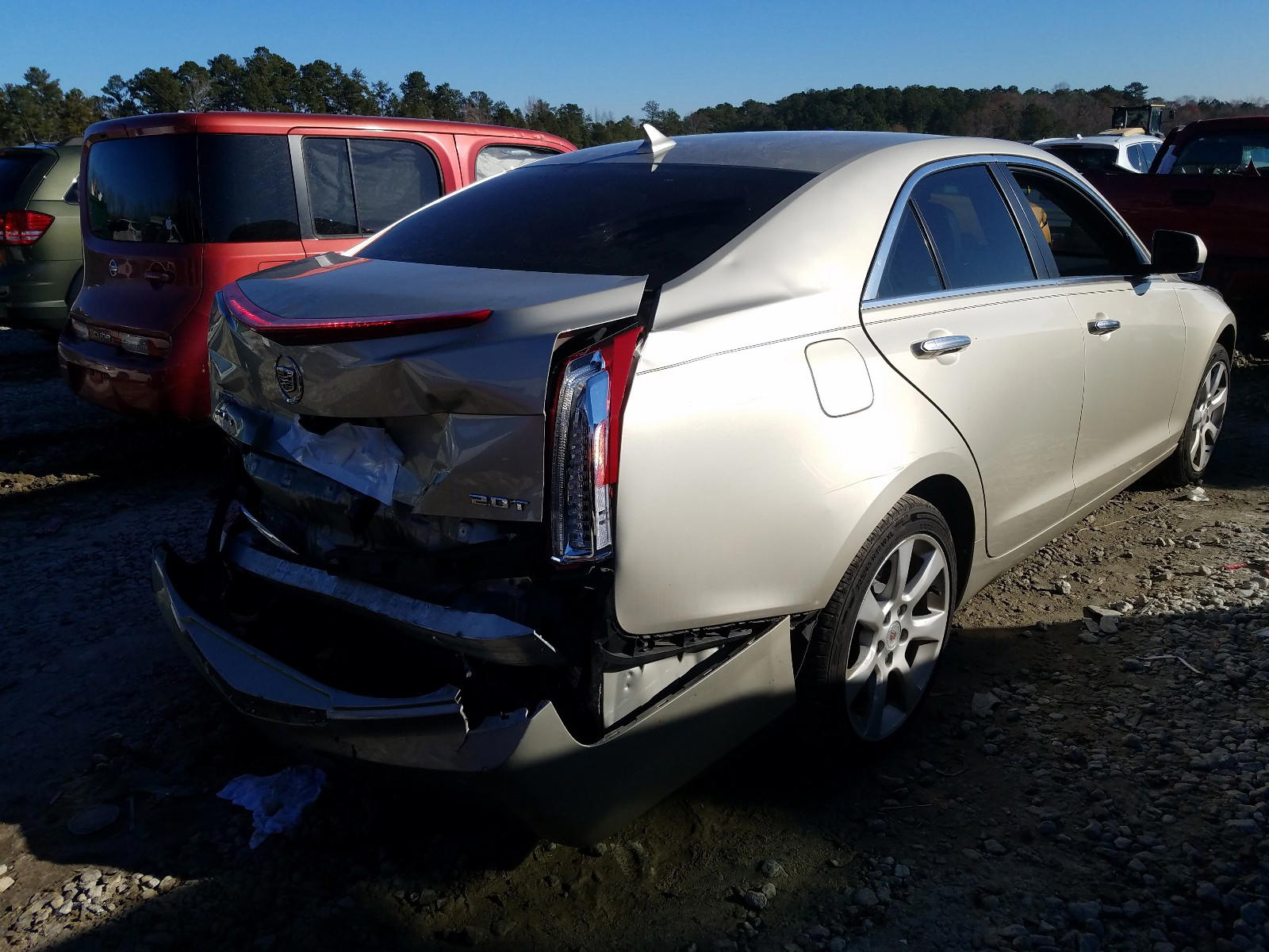 Photo 4 from auction – 2014 CADILLAC ATS with VIN 1G6AG5RX7E0107019