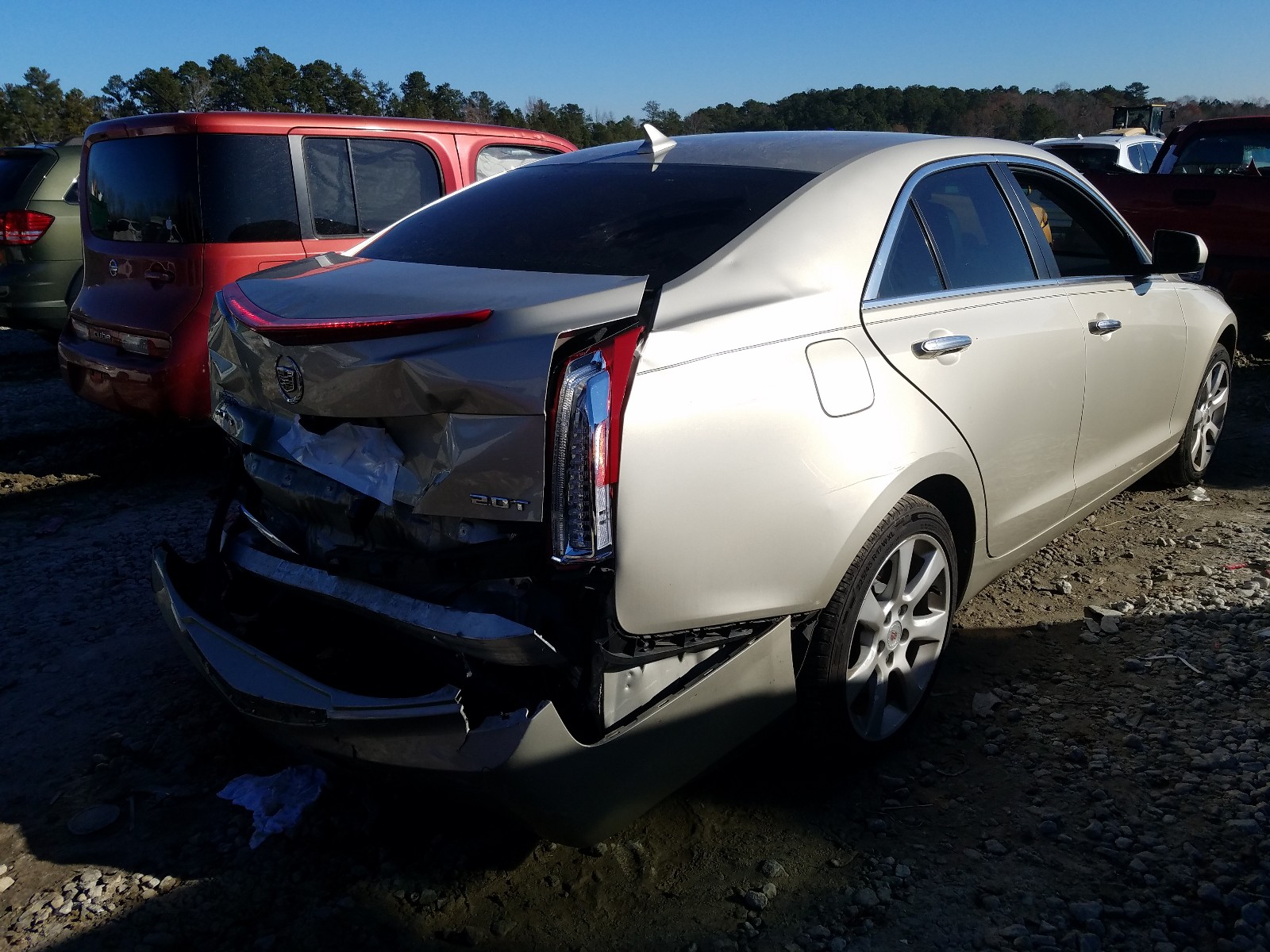 Фото 4 с аукциона – 2014 CADILLAC ATS с VIN 1G6AG5RX7E0107019