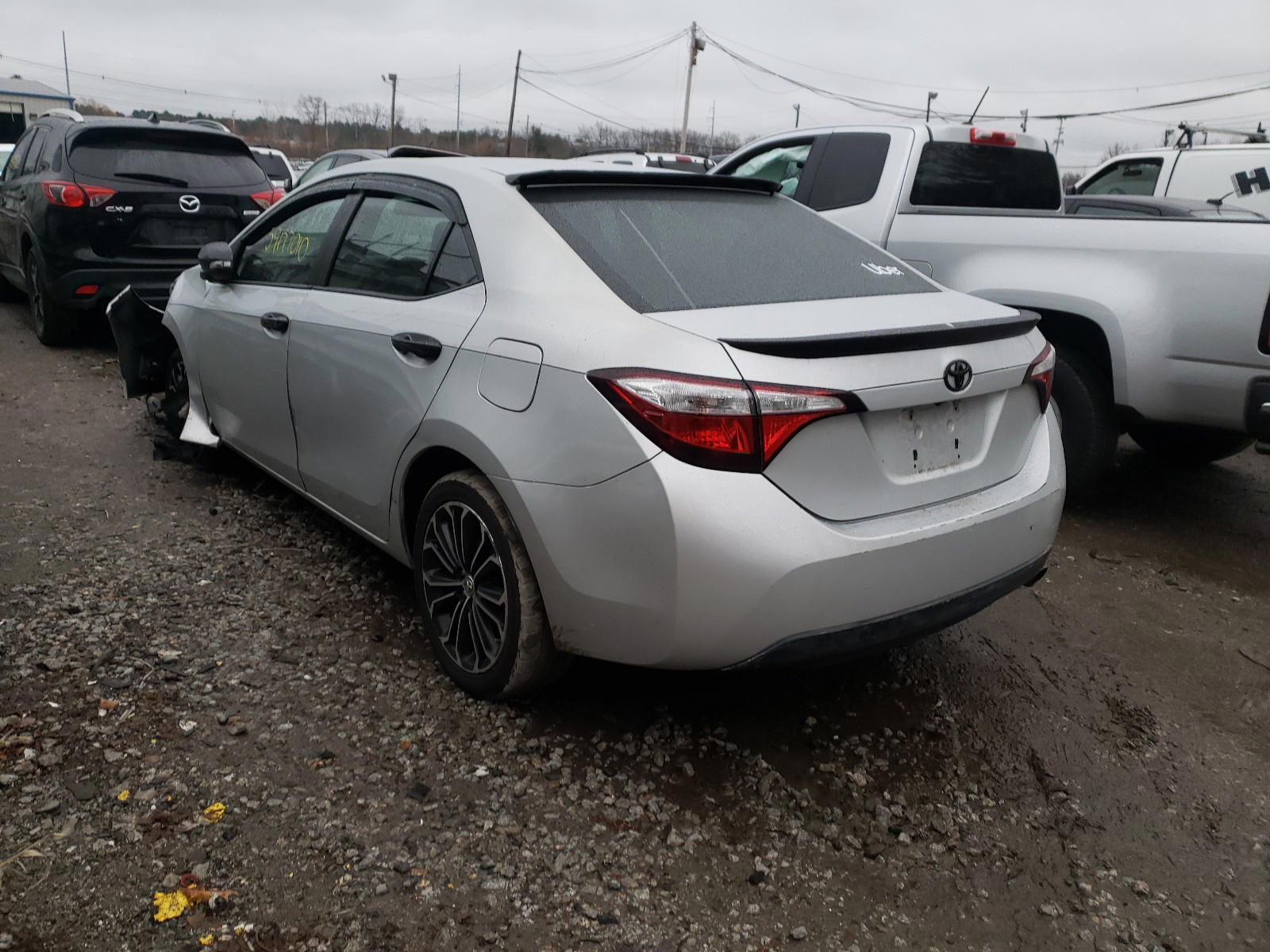Photo 3 from auction – 2014 TOYOTA COROLLA L with VIN 2T1BURHE7EC168846