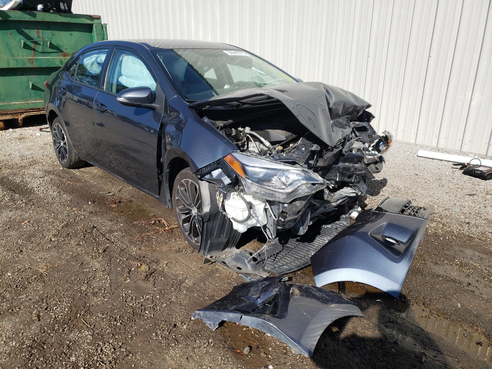 TOYOTA COROLLA L 2015 with VIN 2T1BURHE9FC334303 - Photo from auction