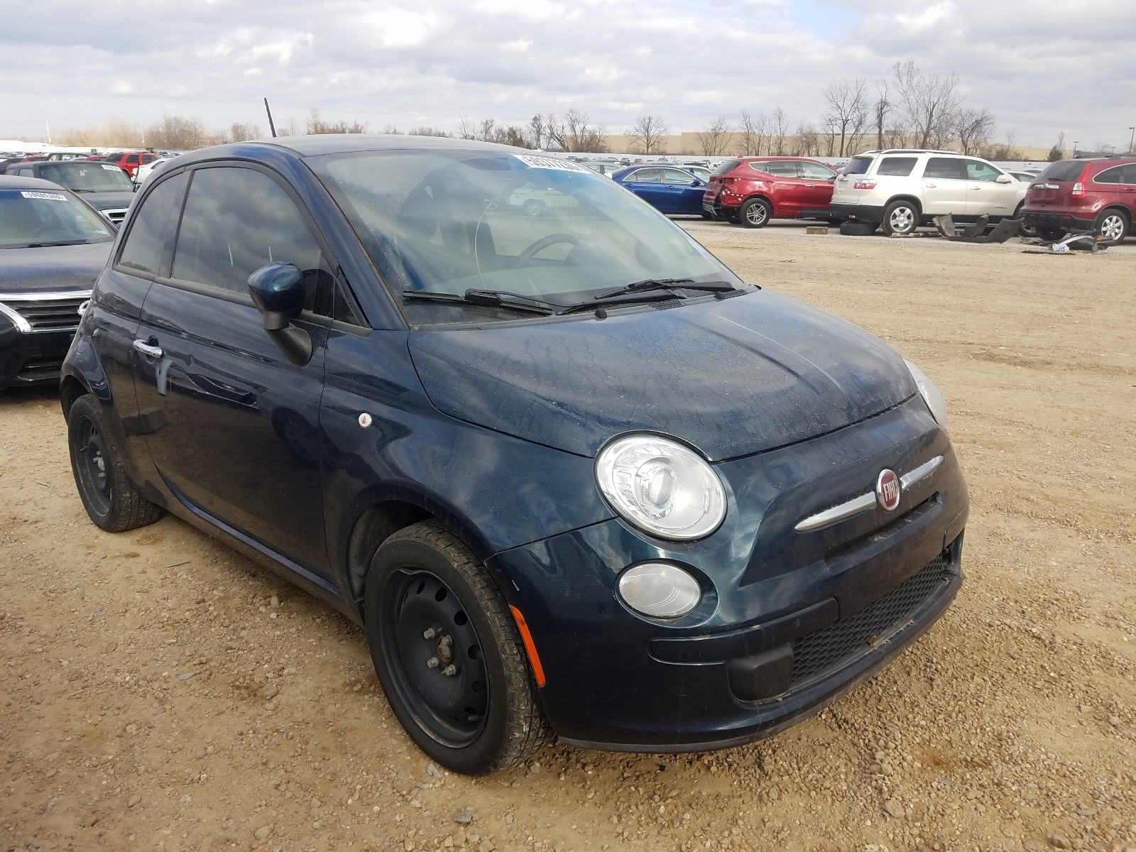 FIAT 500 POP 2015 с VIN 3C3CFFARXFT624688 - Фото с аукциона