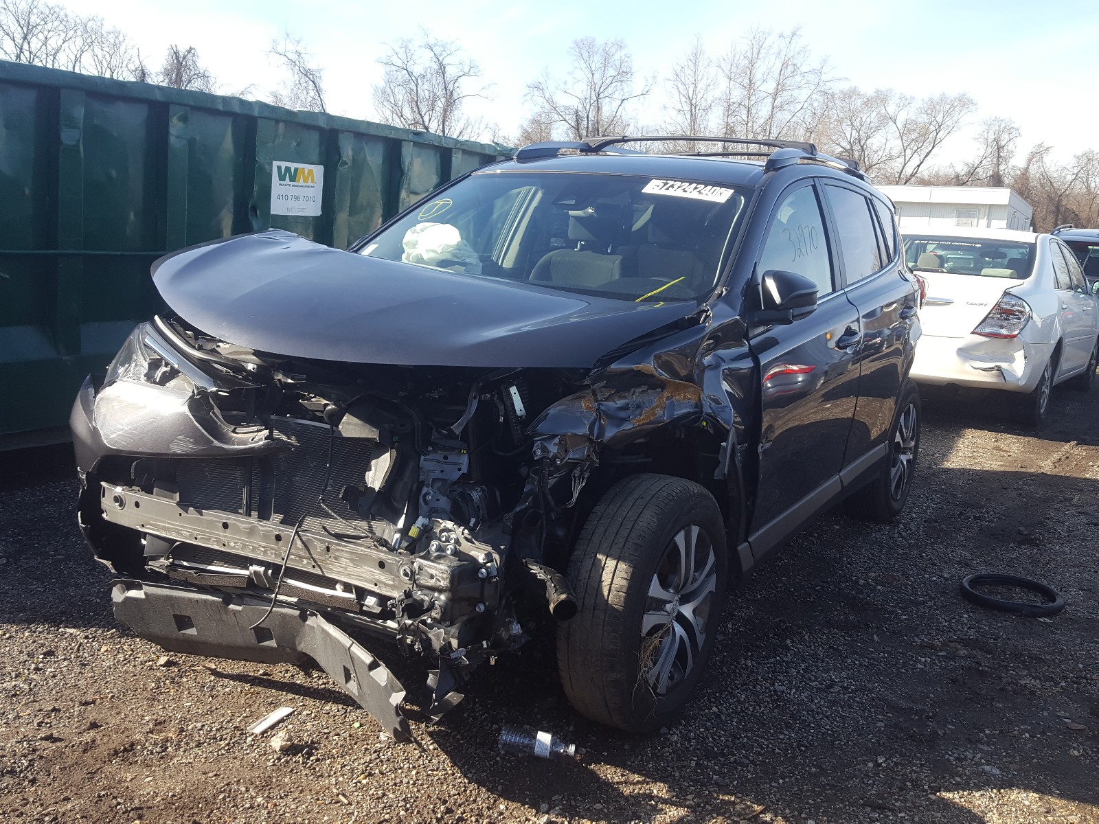Photo 2 from auction – 2017 TOYOTA RAV4 LE with VIN JTMZFREV8HJ708002