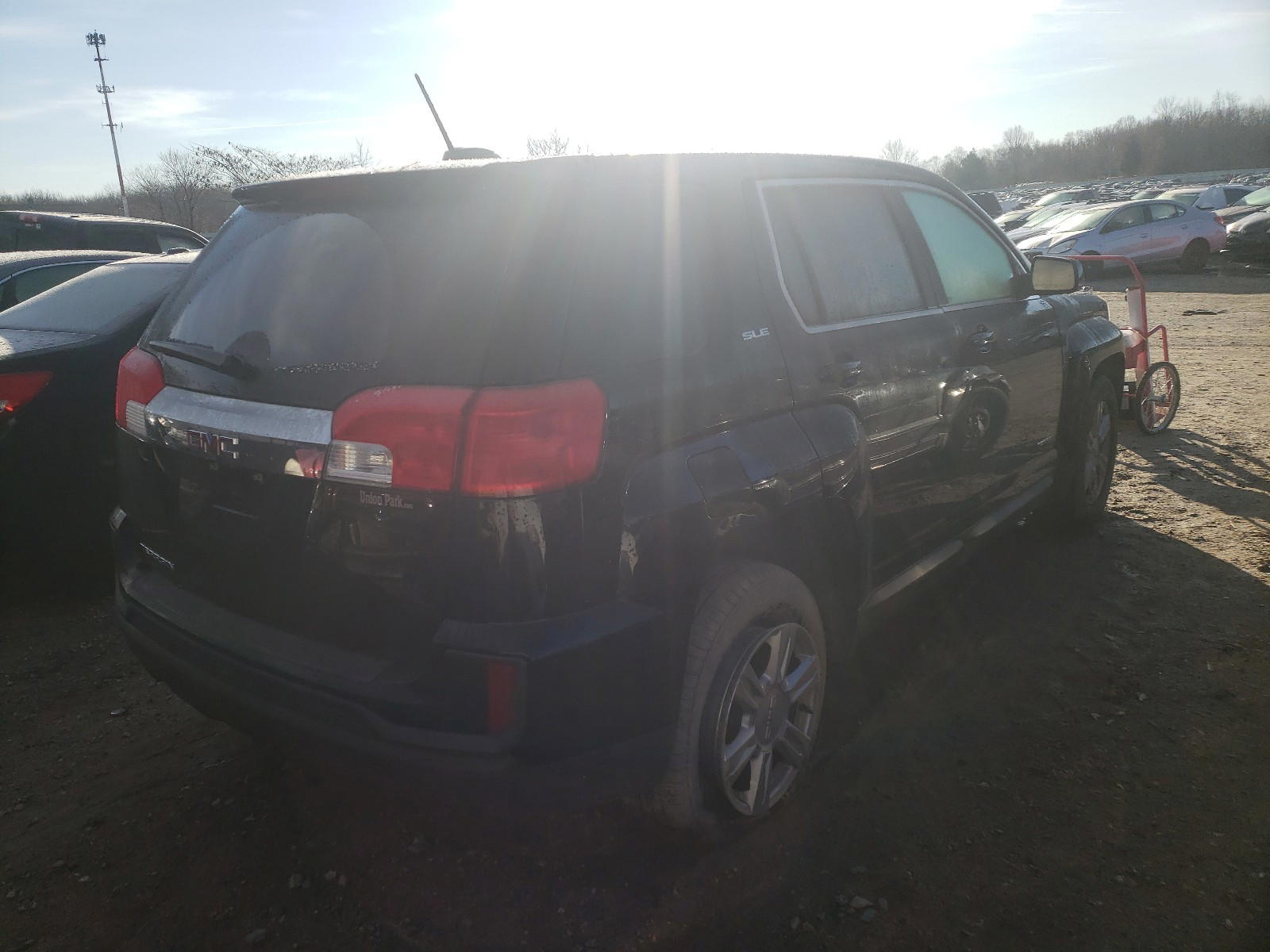 Photo 4 from auction – 2016 GMC TERRAIN SL with VIN 2GKALMEKXG6357611
