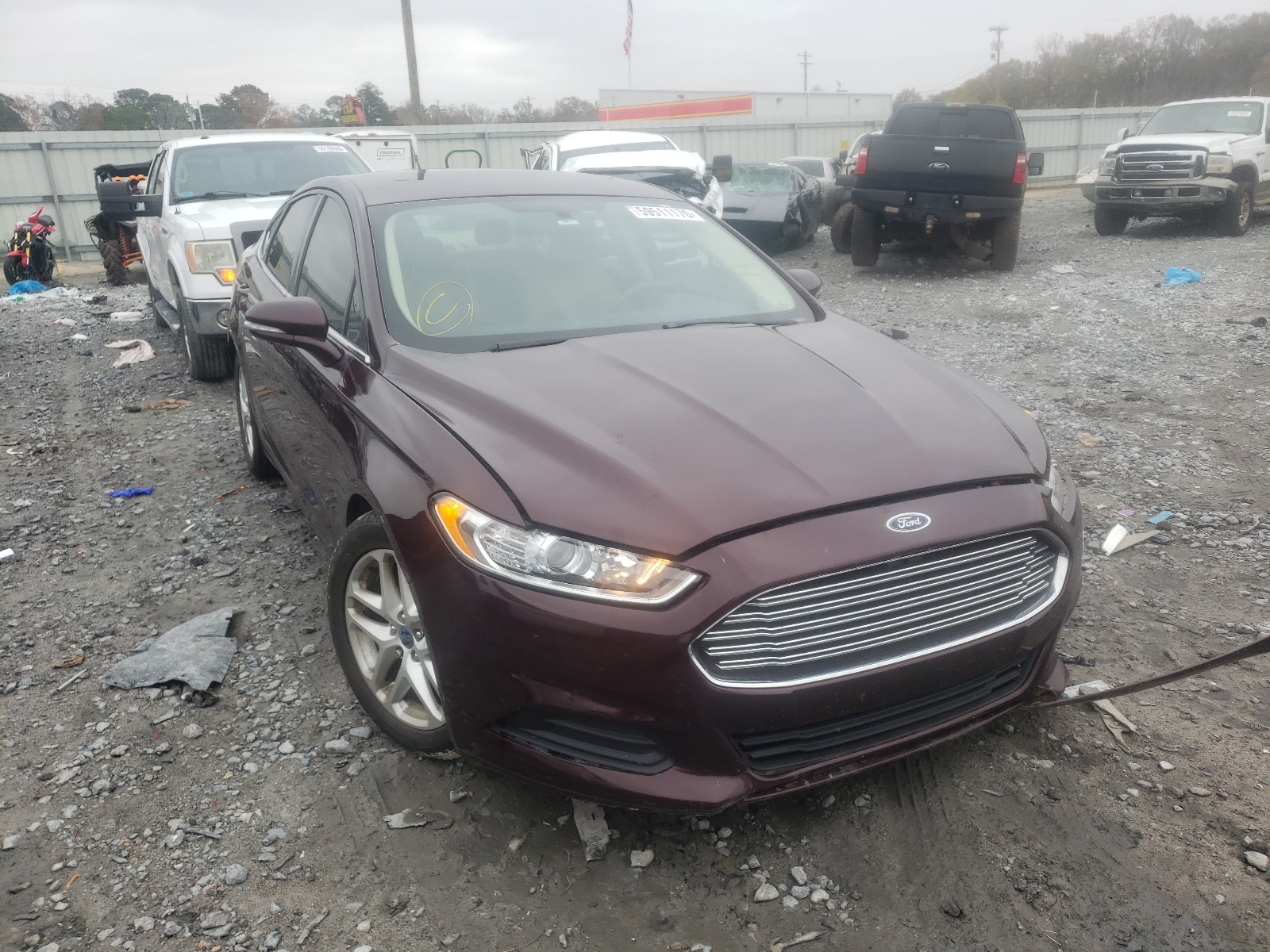 Photo 1 from auction – 2013 FORD FUSION SE with VIN 3FA6P0H74DR116675